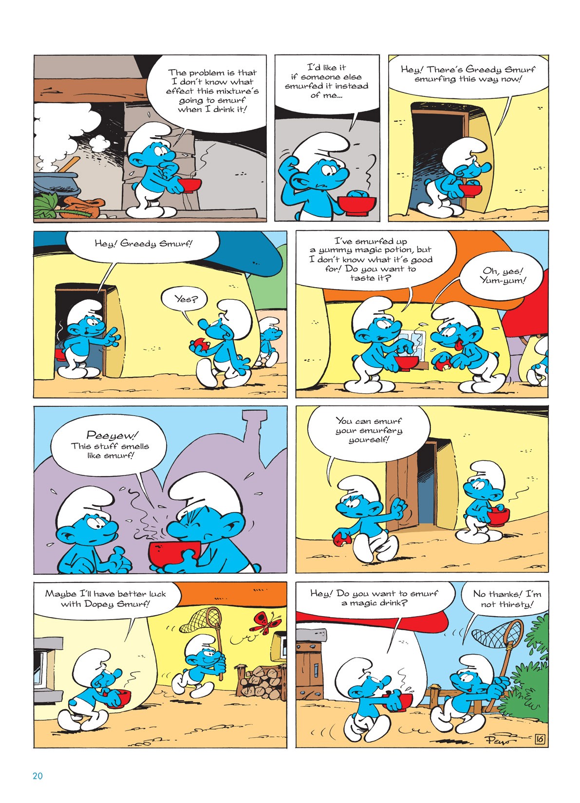 Read online The Smurfs comic -  Issue #8 - 20