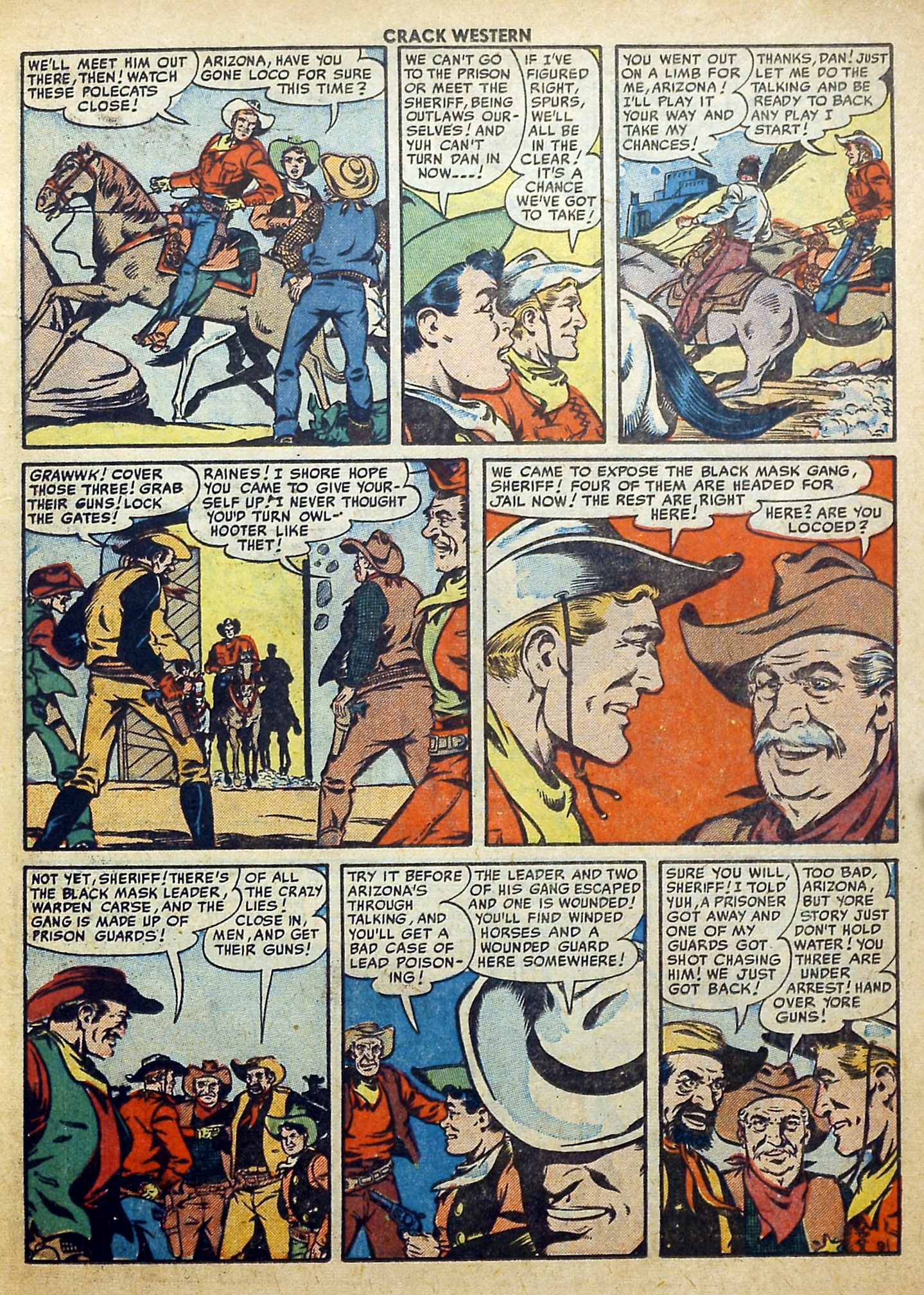 Read online Crack Western comic -  Issue #74 - 11
