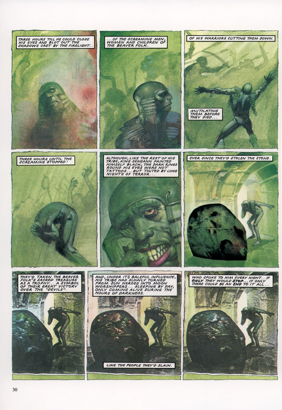 Read online Slaine: The Horned God (1993) comic -  Issue #3 - 31