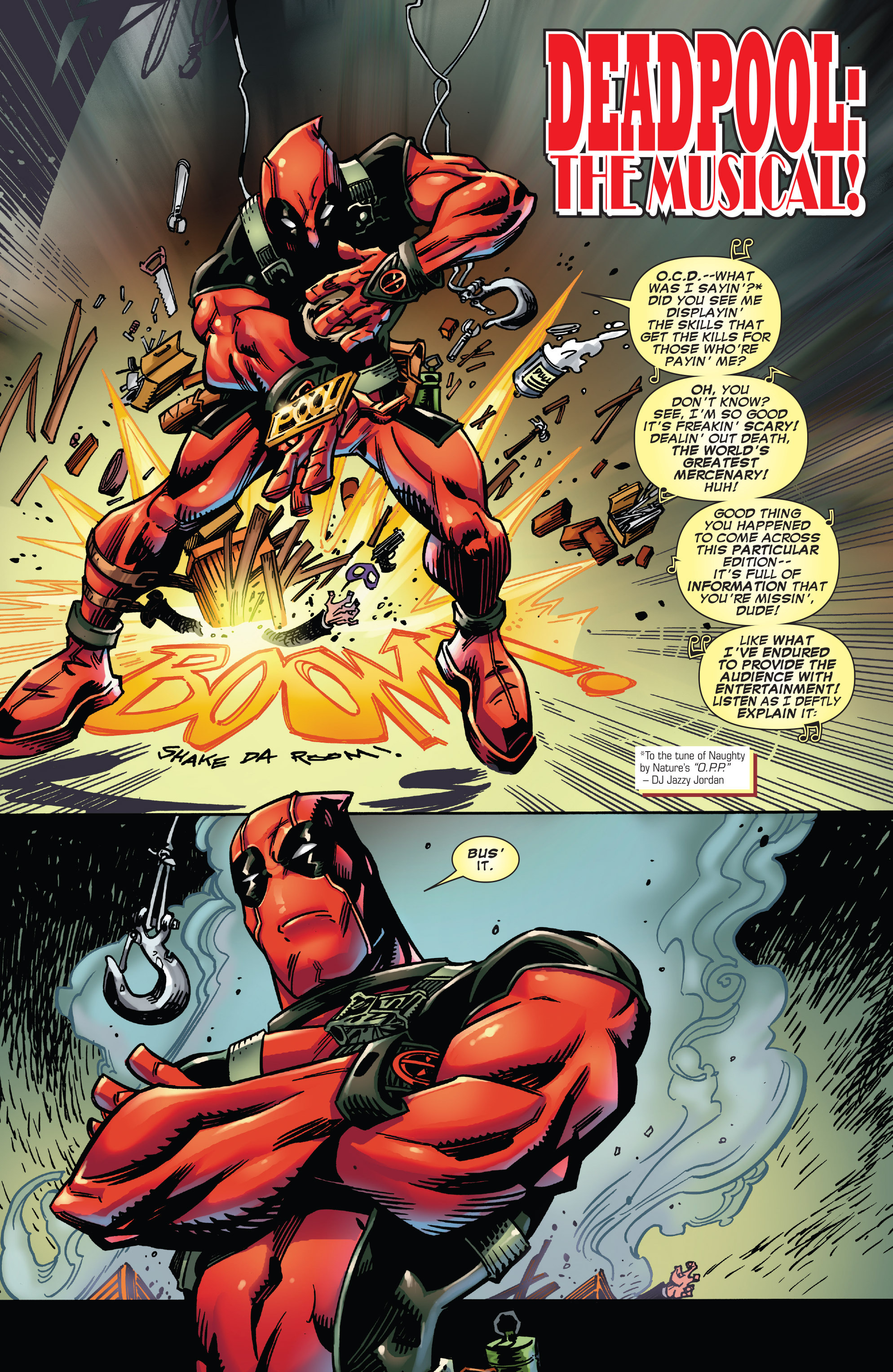 Read online True Believers: Deadpool the Musical comic -  Issue # Full - 6
