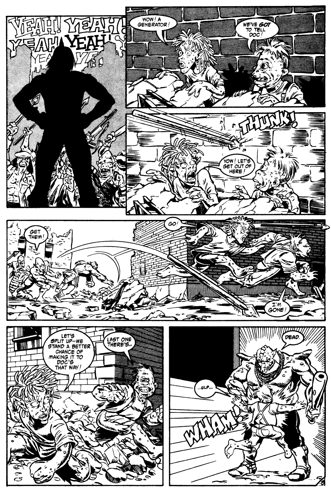 Read online Solo Ex-Mutants comic -  Issue #4 - 7