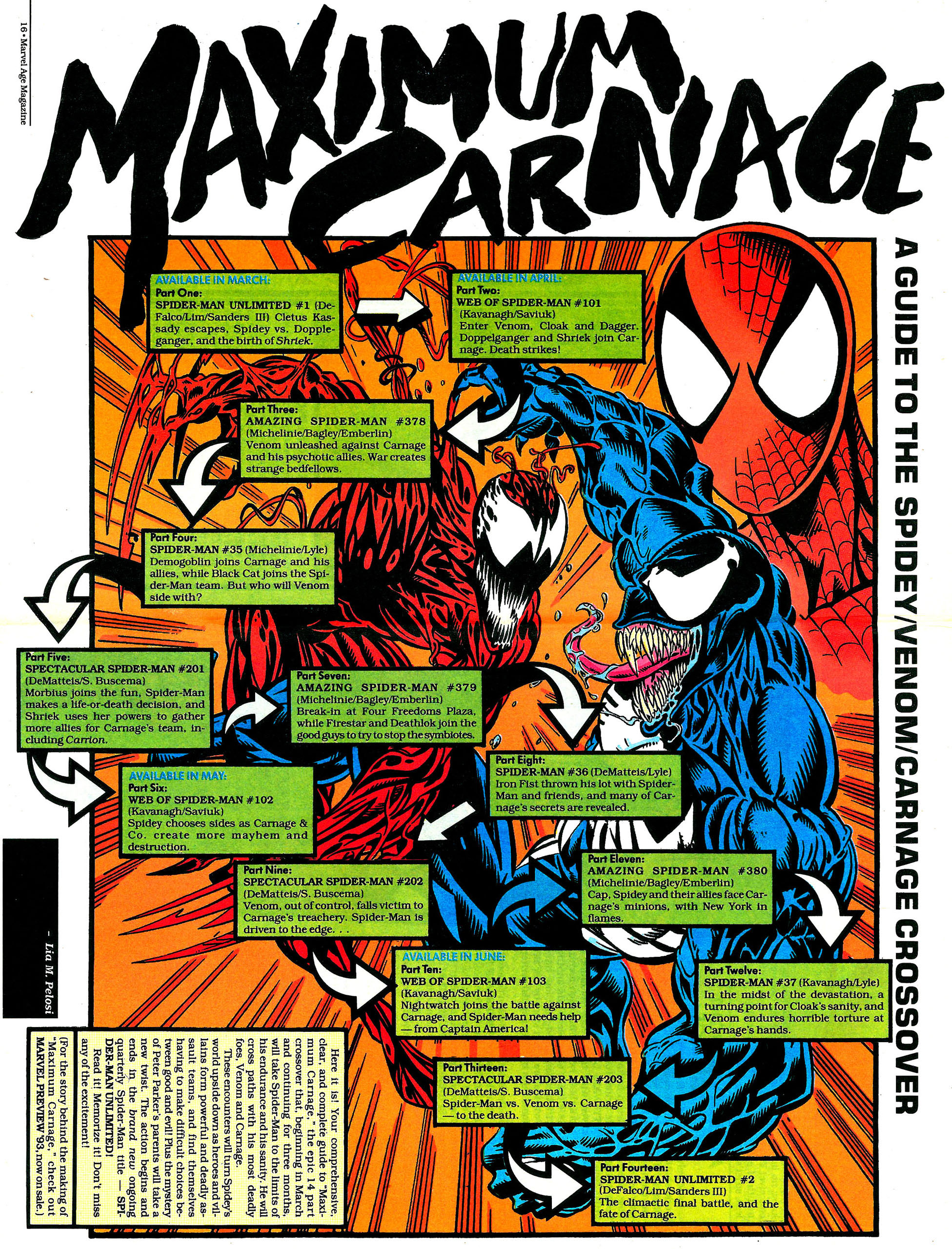 Read online Marvel Age comic -  Issue #123 - 15