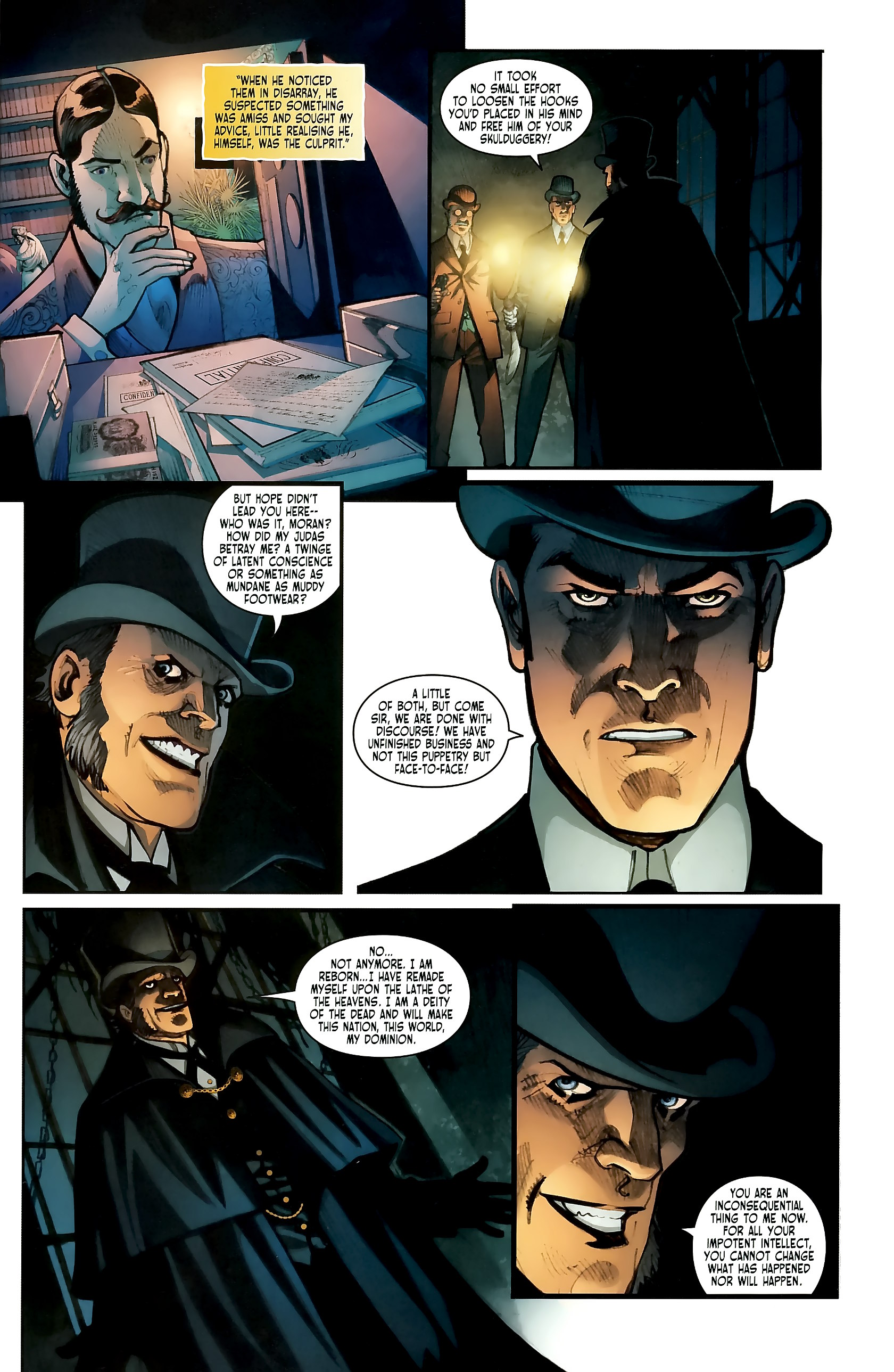 Read online Victorian Undead comic -  Issue #6 - 4