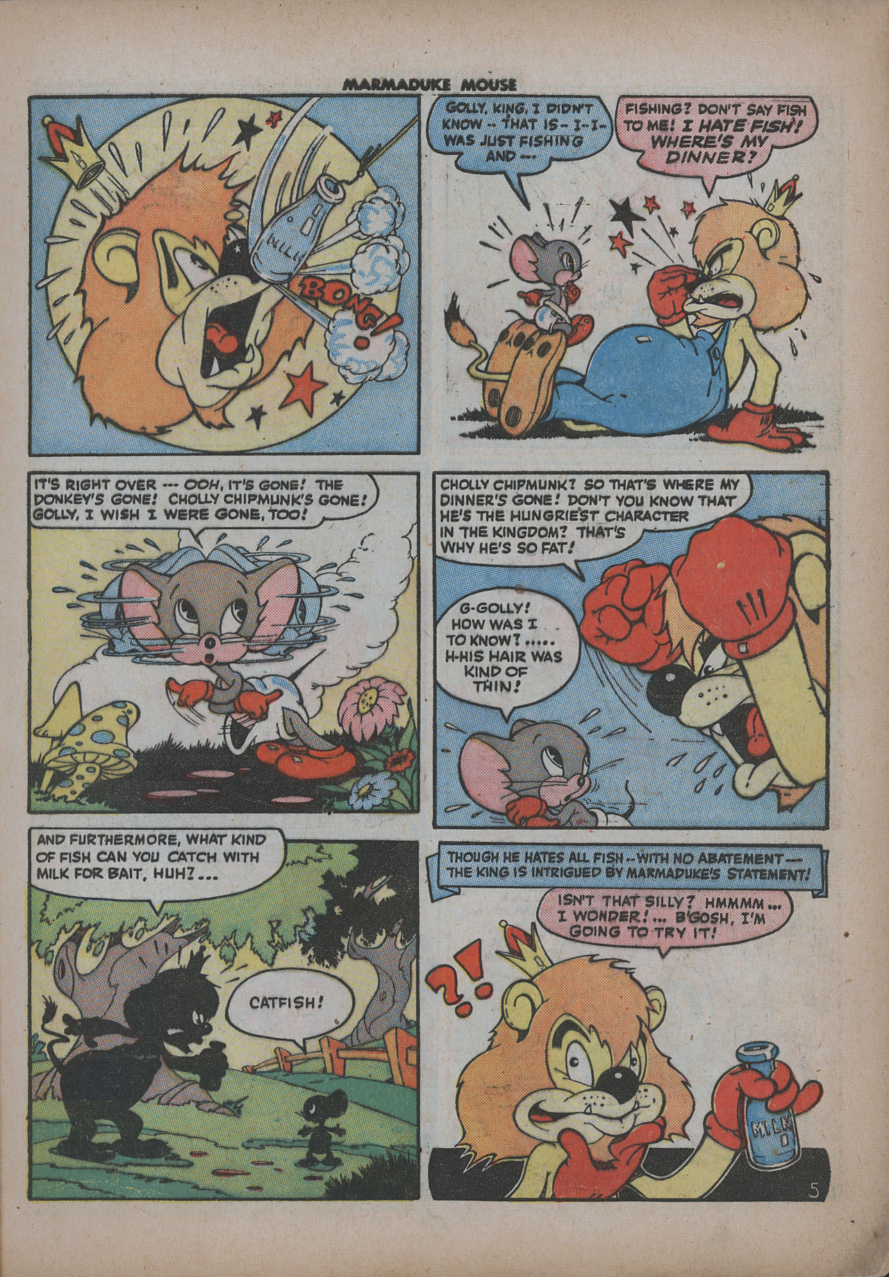 Read online Marmaduke Mouse comic -  Issue #1 - 8