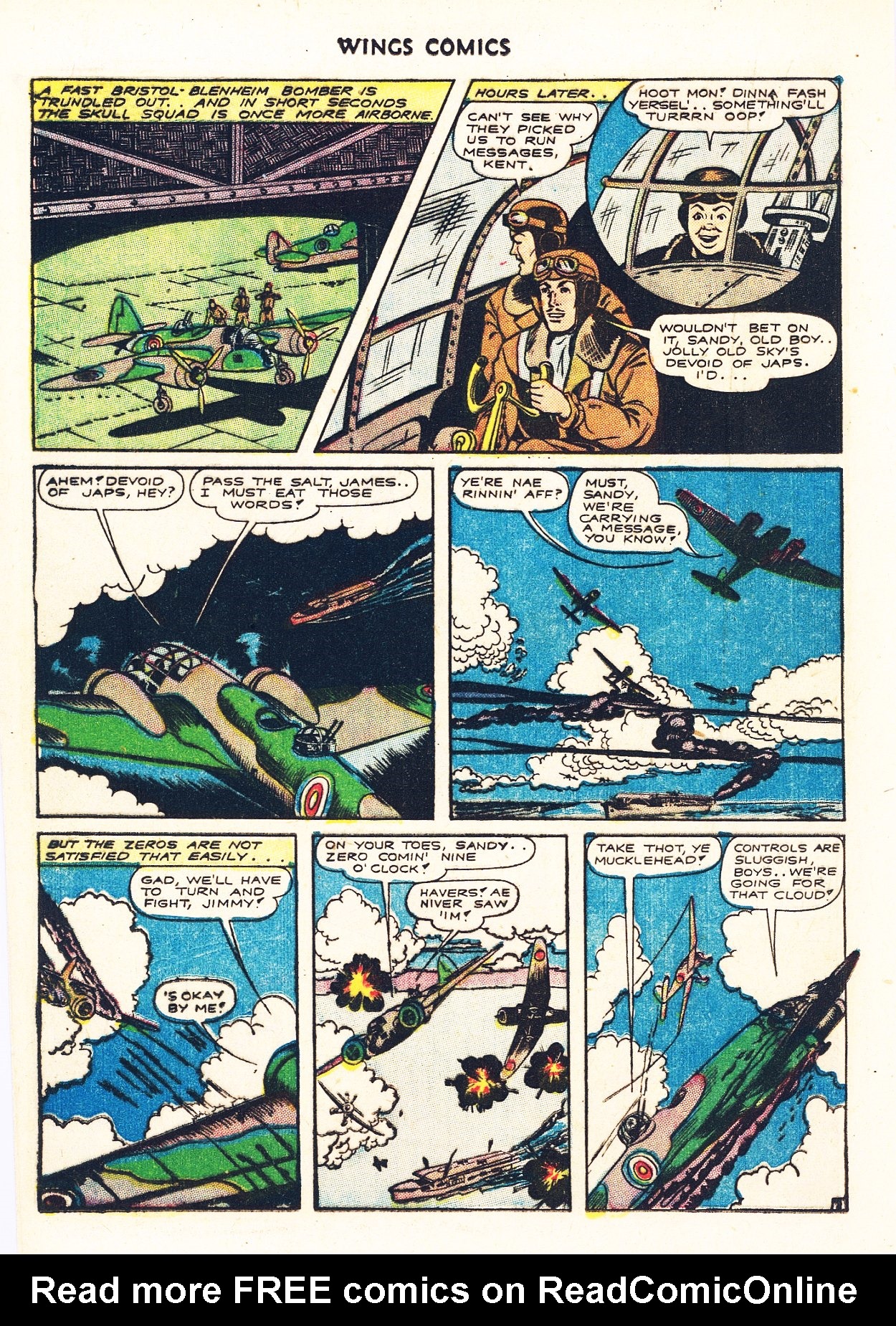 Read online Wings Comics comic -  Issue #41 - 36