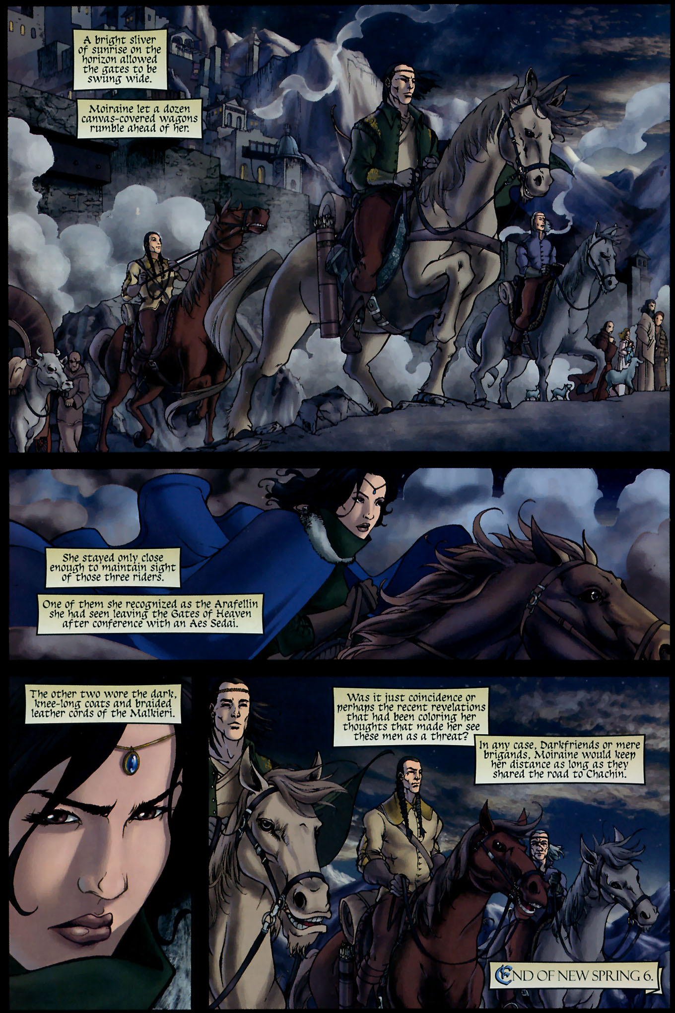 Read online Robert Jordan's The Wheel of Time: New Spring comic -  Issue #6 - 24