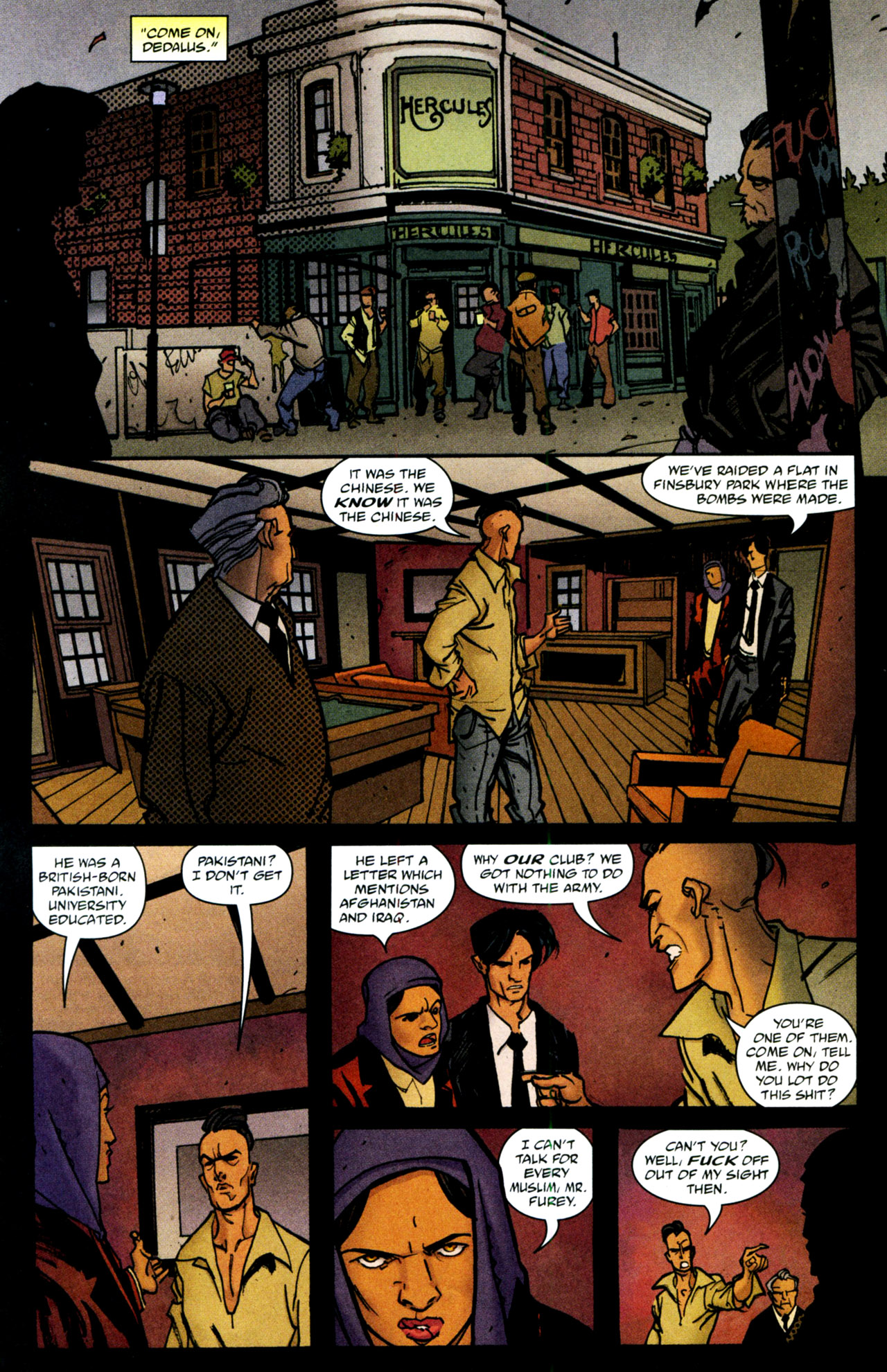 Read online Greek Street comic -  Issue #9 - 12