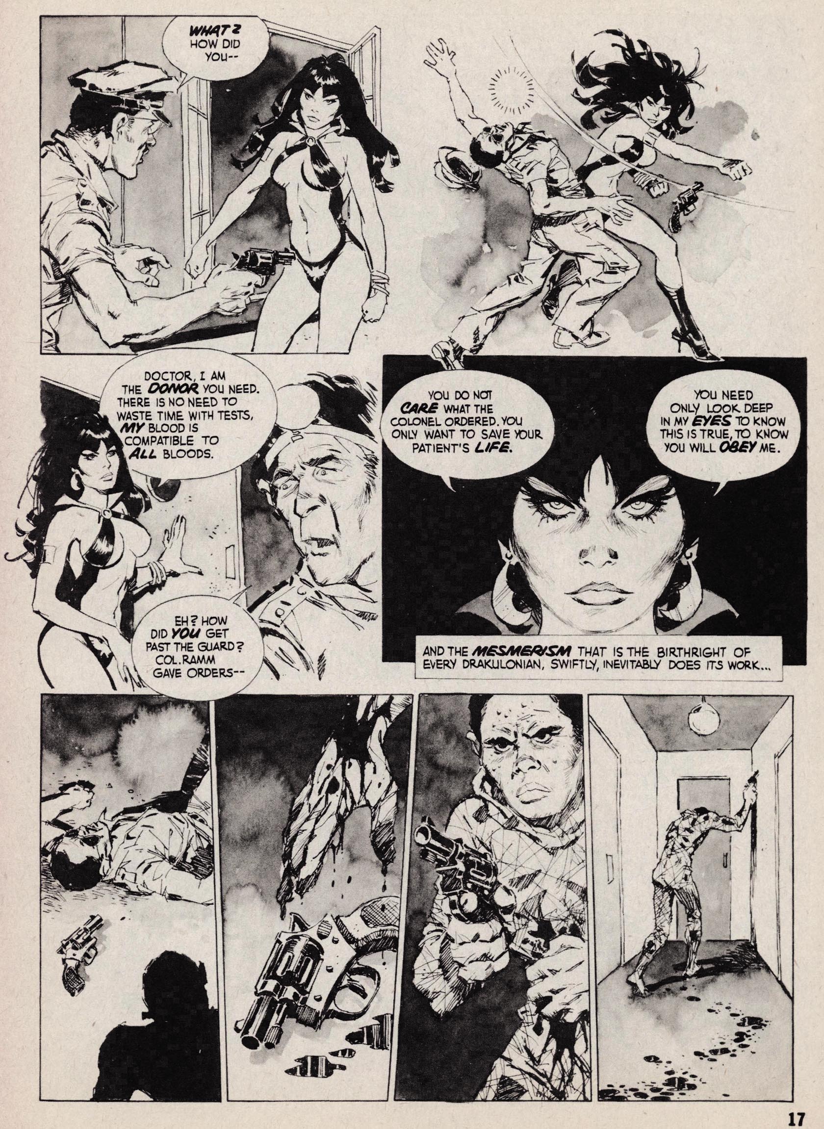 Read online Vampirella (1969) comic -  Issue #15 - 17