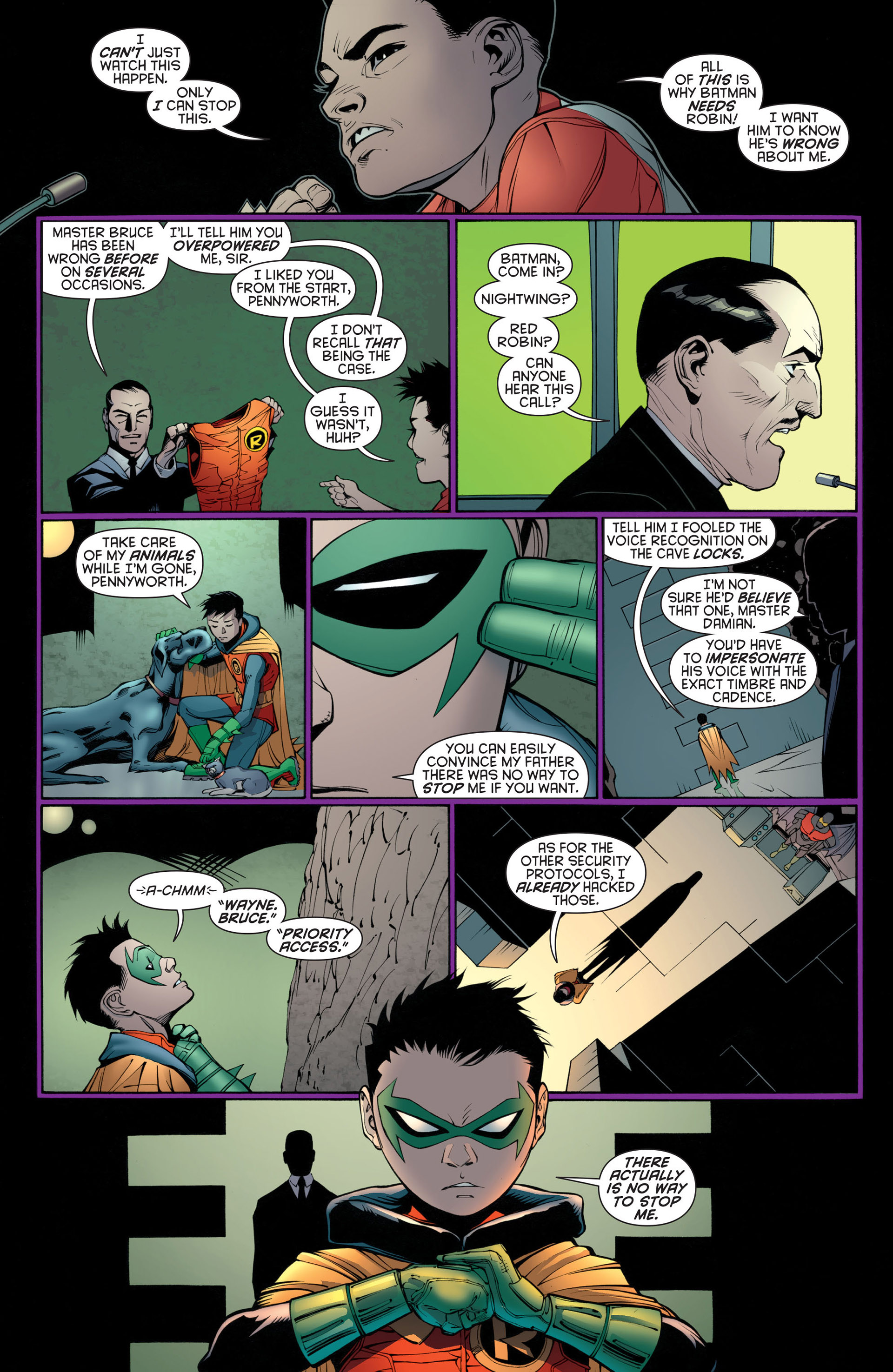 Read online Batman and Robin (2011) comic -  Issue #23 - Batman and Nightwing - 17