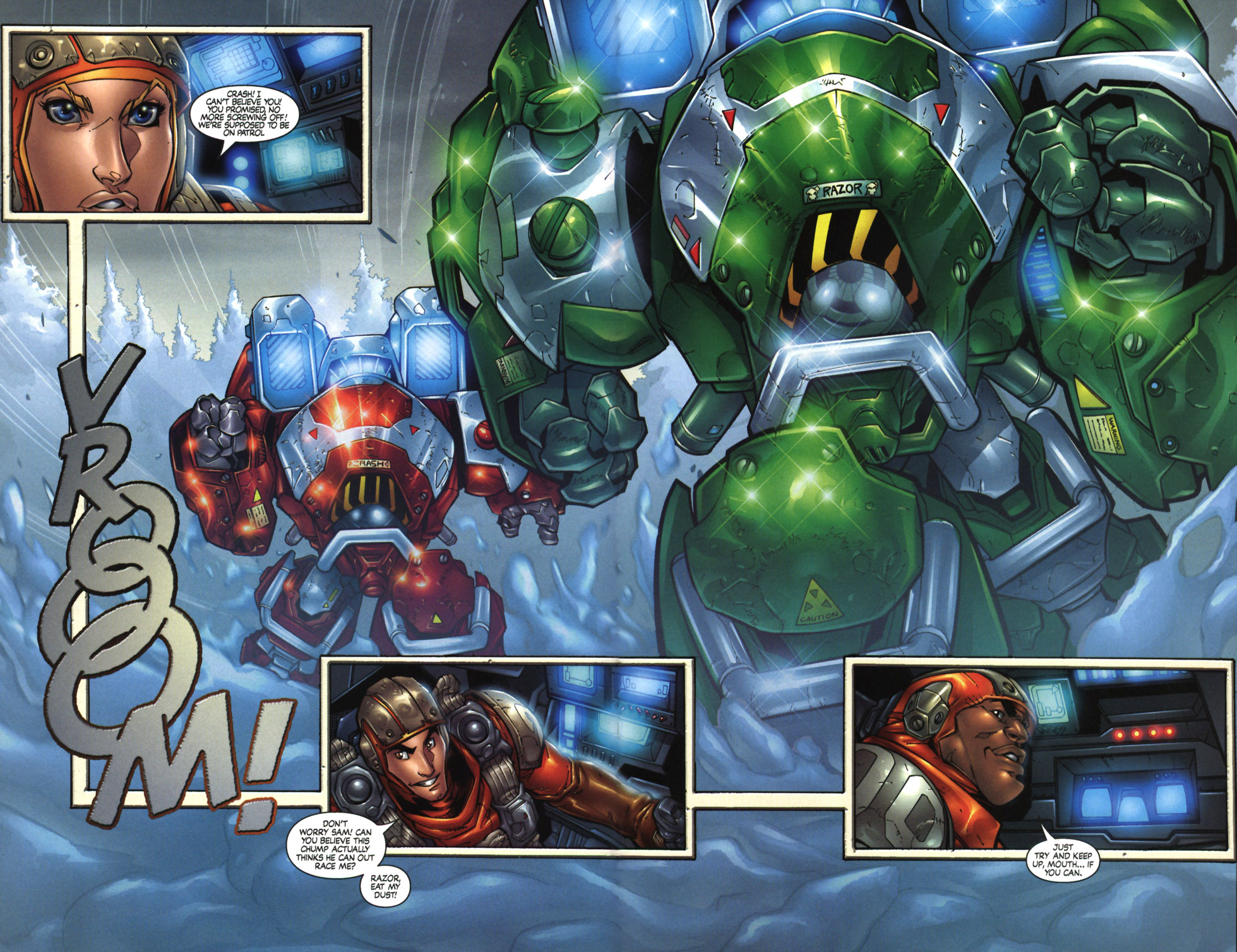 Read online E.V.E. ProtoMecha comic -  Issue #1 - 11