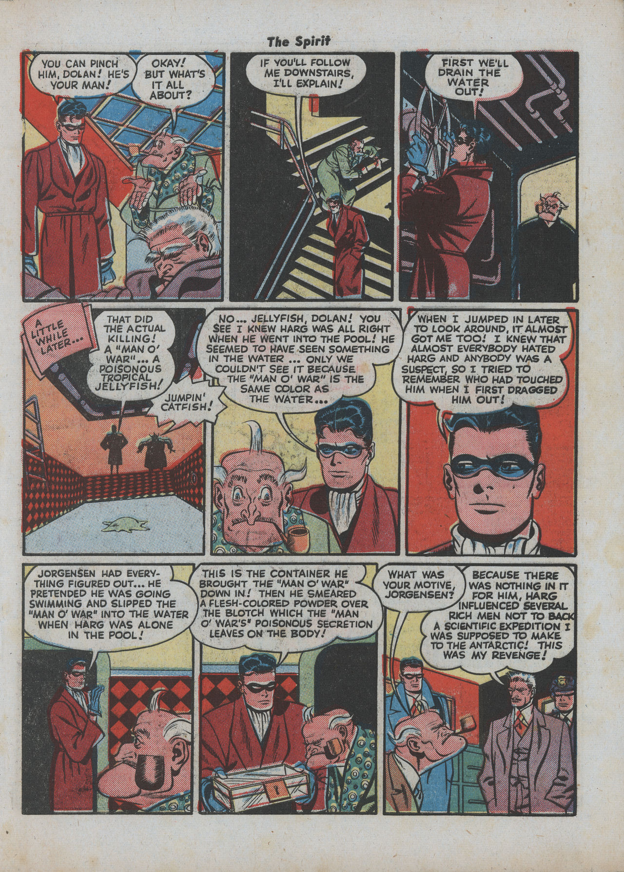 Read online The Spirit (1944) comic -  Issue #11 - 49