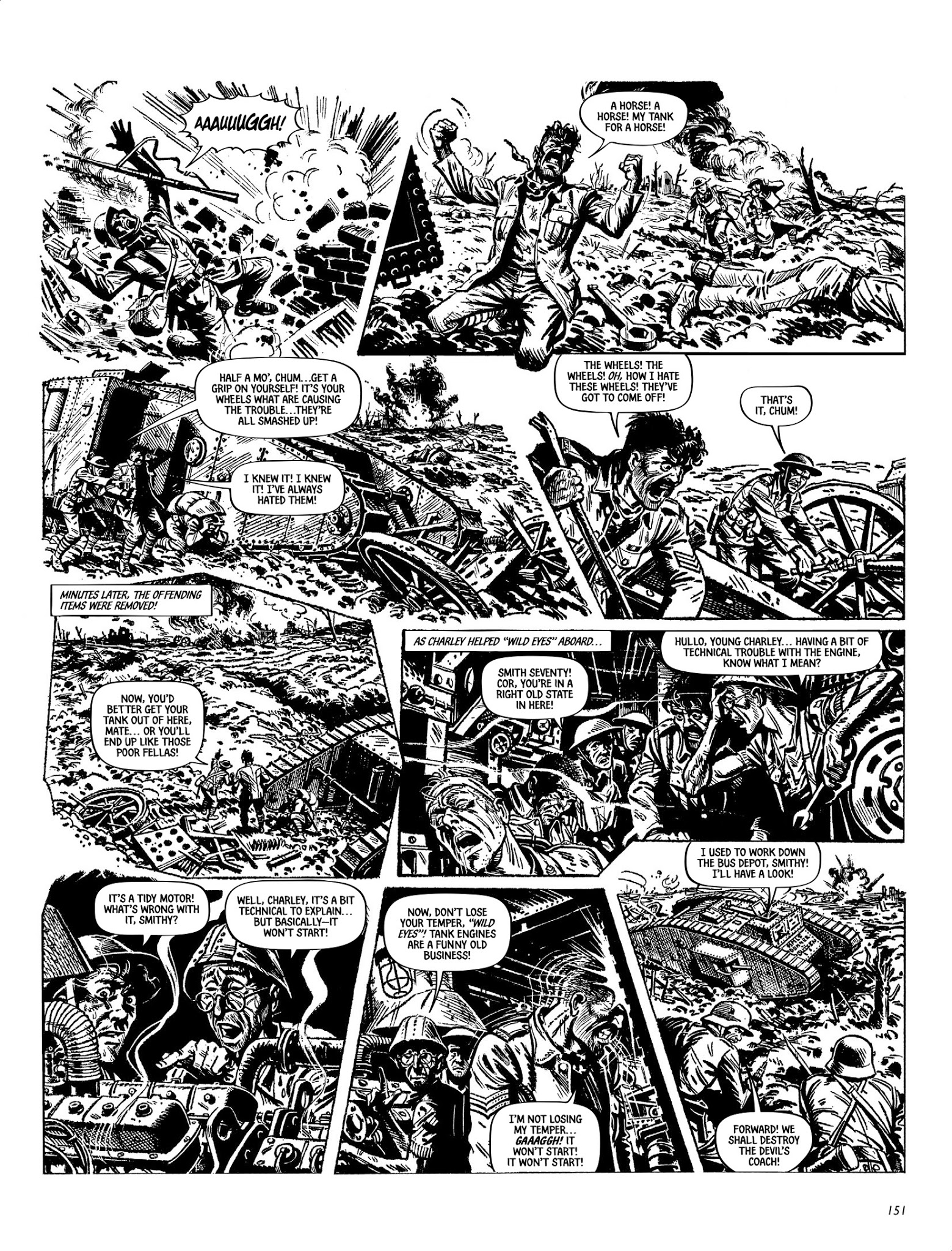 Read online Charley's War: The Definitive Collection comic -  Issue # TPB - 151