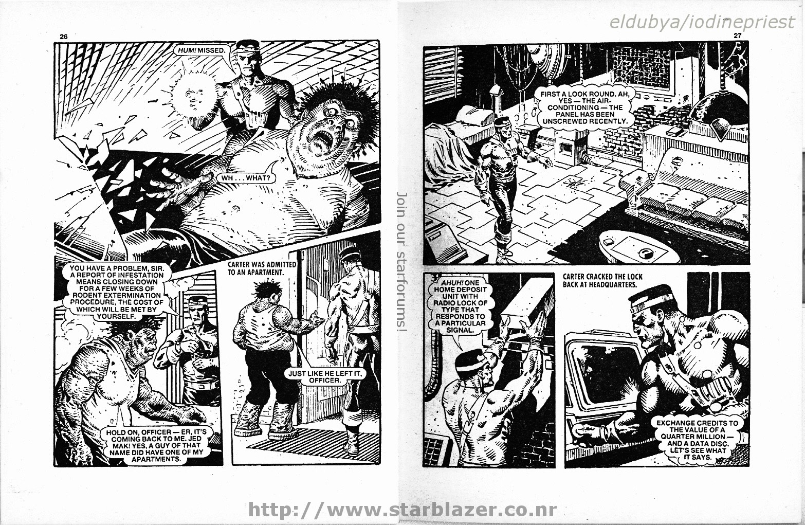 Read online Starblazer comic -  Issue #260 - 15