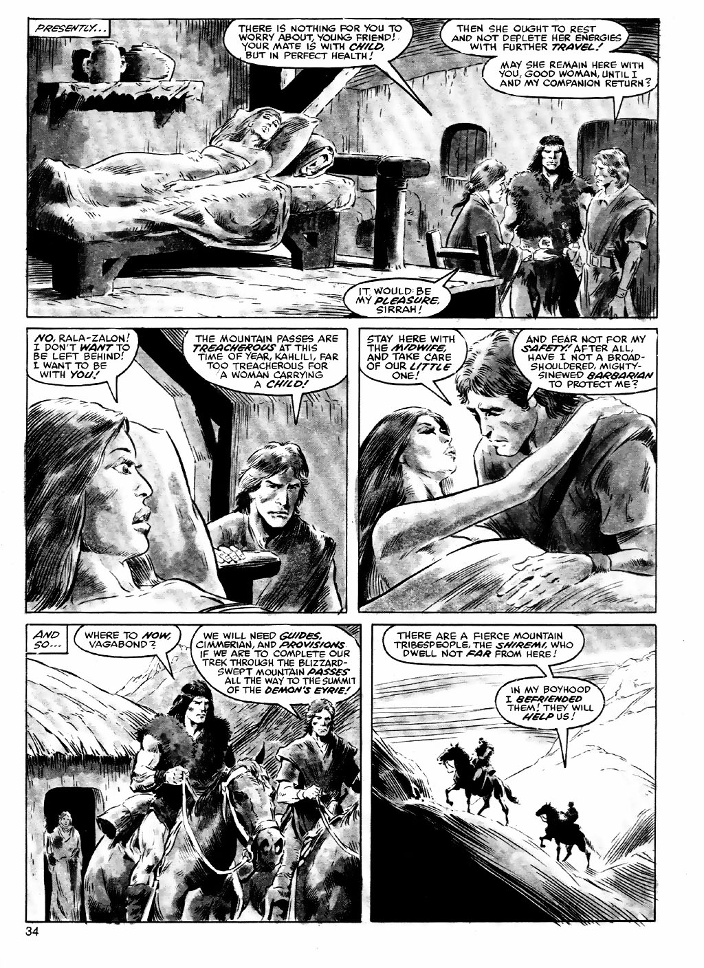 Read online The Savage Sword Of Conan comic -  Issue #84 - 34