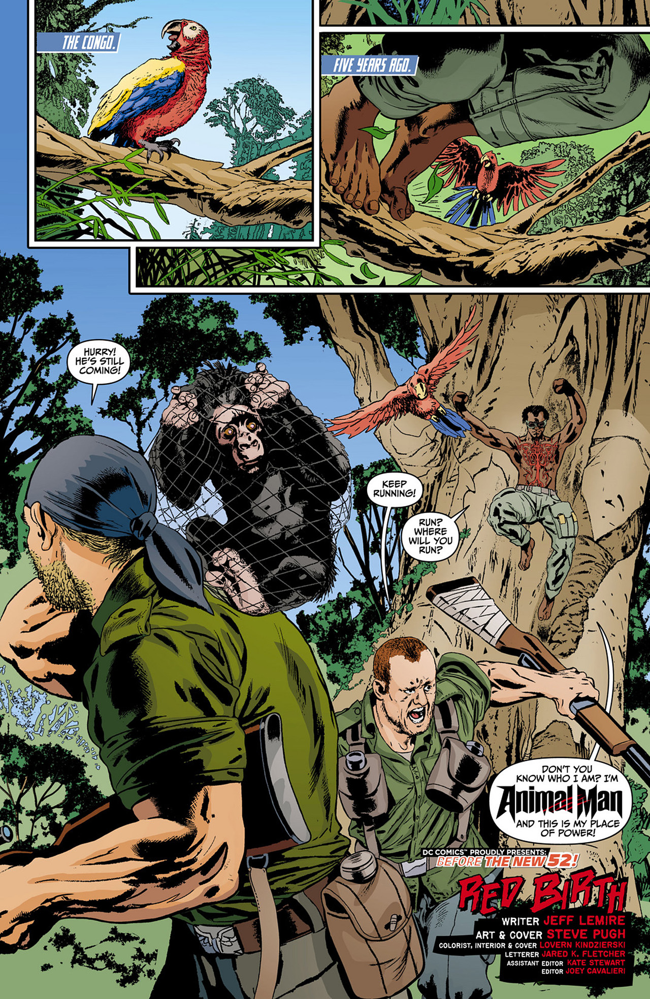 Read online Animal Man (2011) comic -  Issue #0 - 2