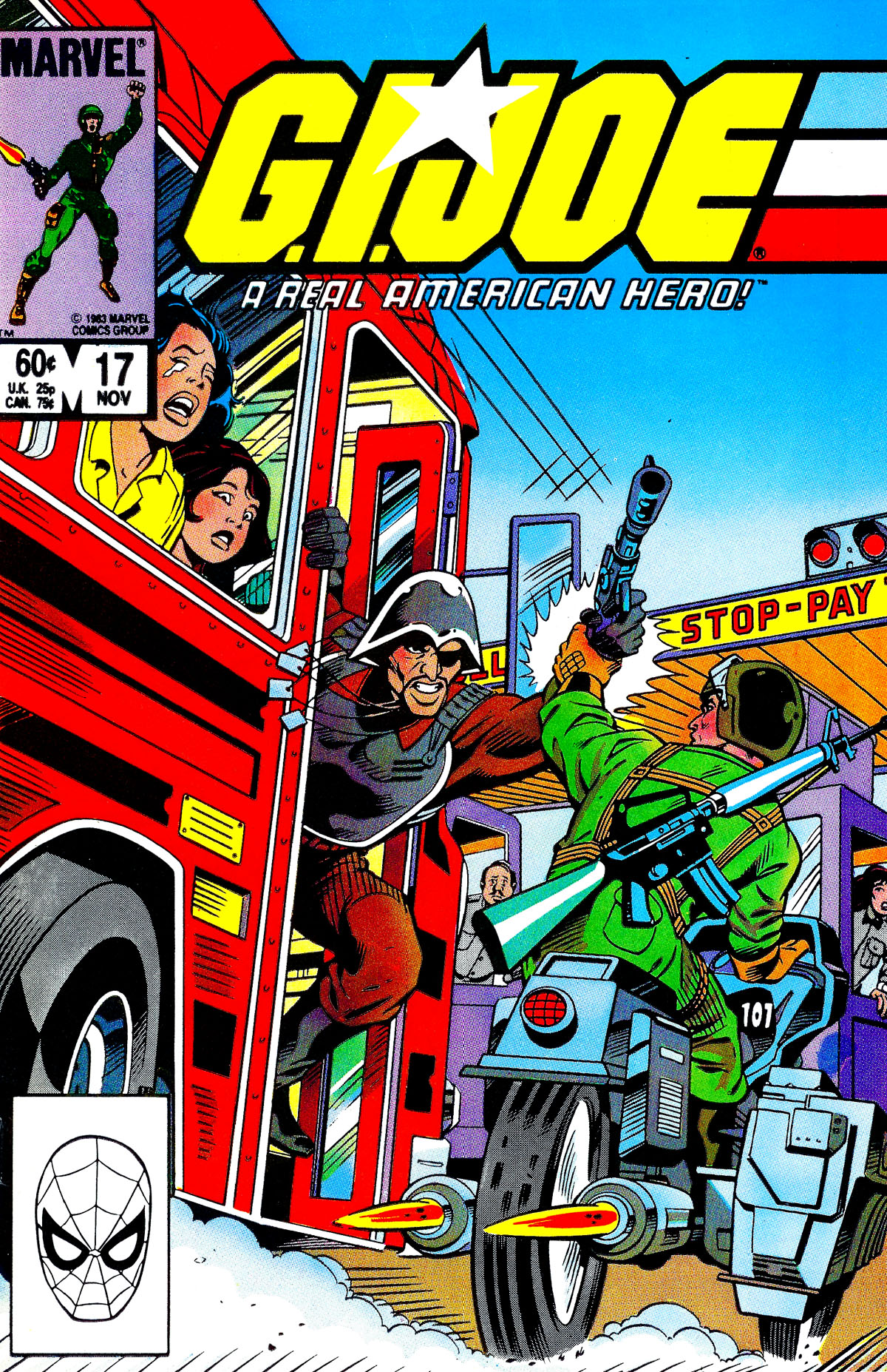 Read online G.I. Joe: A Real American Hero comic -  Issue #17 - 1
