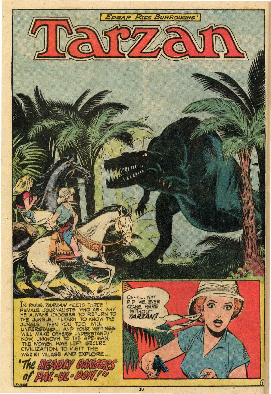 Read online Tarzan (1972) comic -  Issue #231 - 31