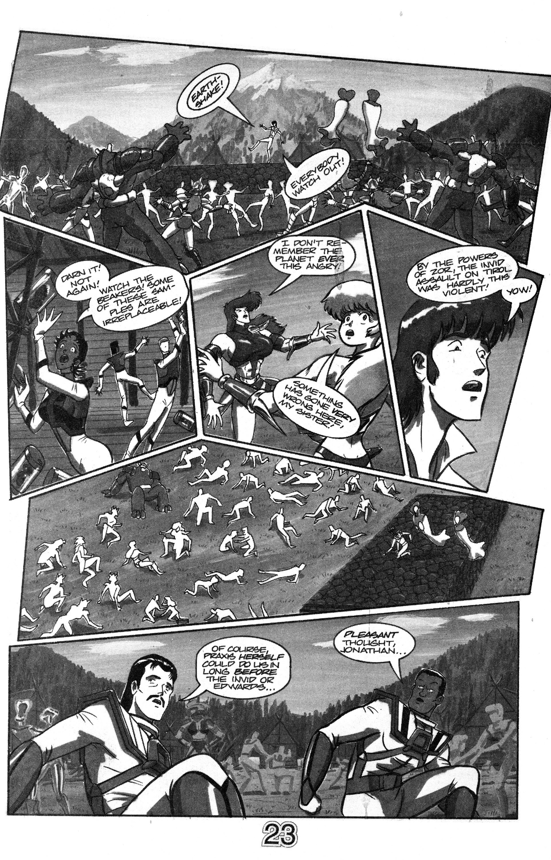 Read online Robotech II: The Sentinels - Book III - The Untold Story comic -  Issue # Full - 25