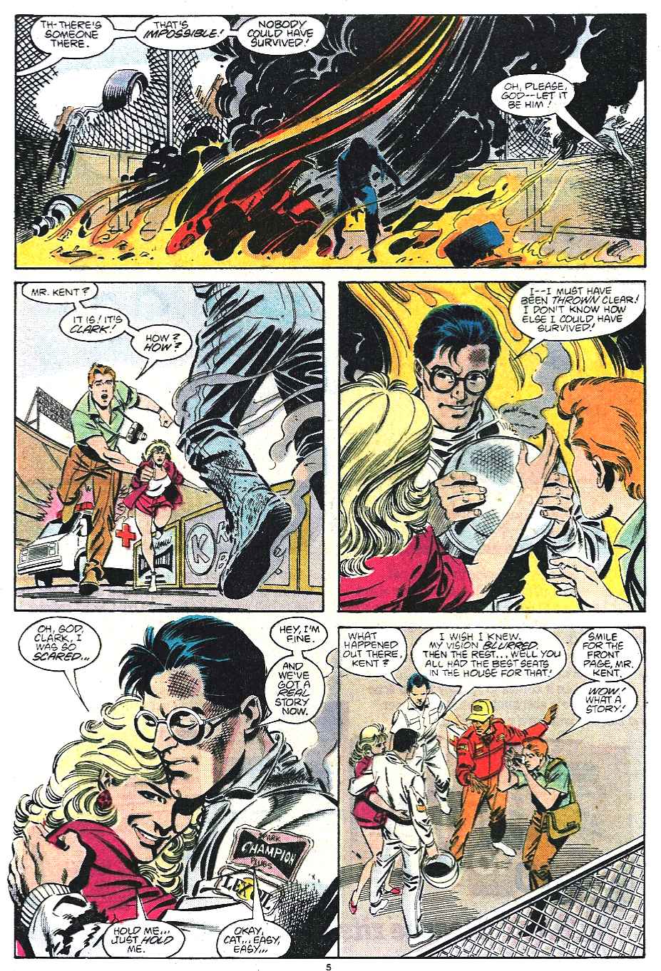 Read online Adventures of Superman (1987) comic -  Issue #435 - 6