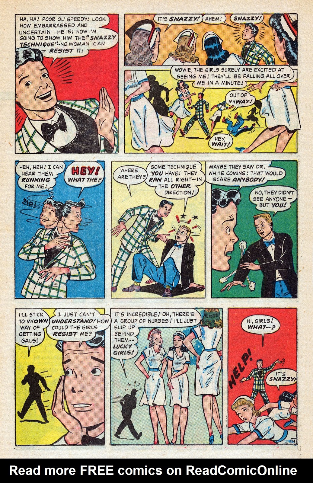 Read online Nellie The Nurse (1945) comic -  Issue #14 - 17