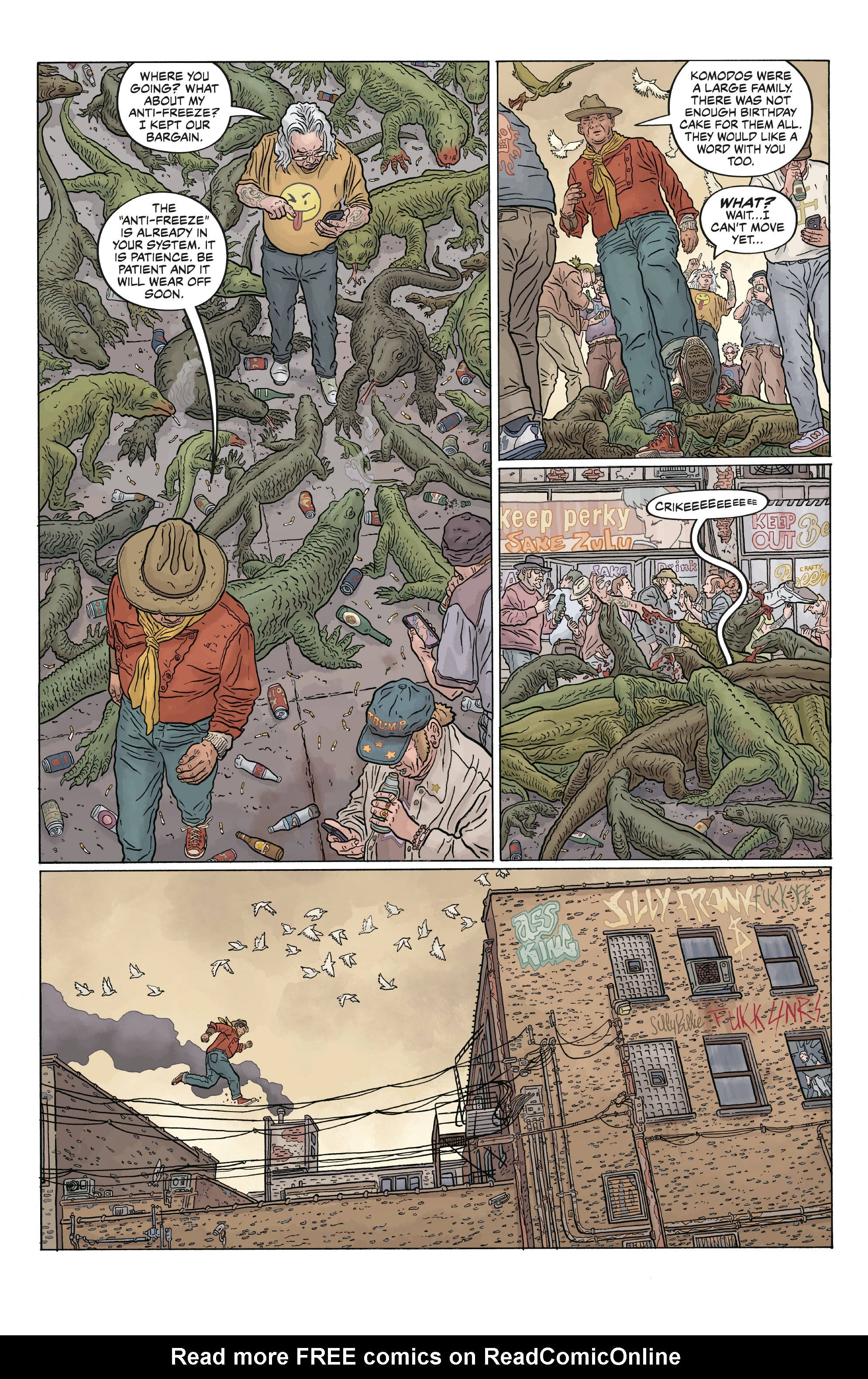 Read online Shaolin Cowboy: Cruel to Be Kin comic -  Issue #5 - 7