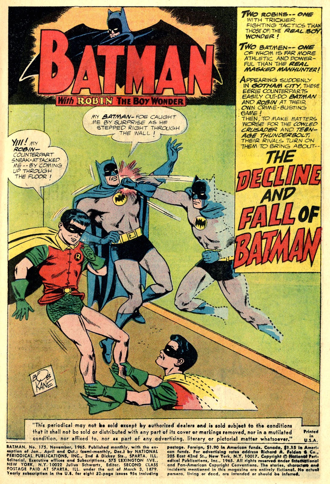 Batman (1940) issue 175 - Page 3