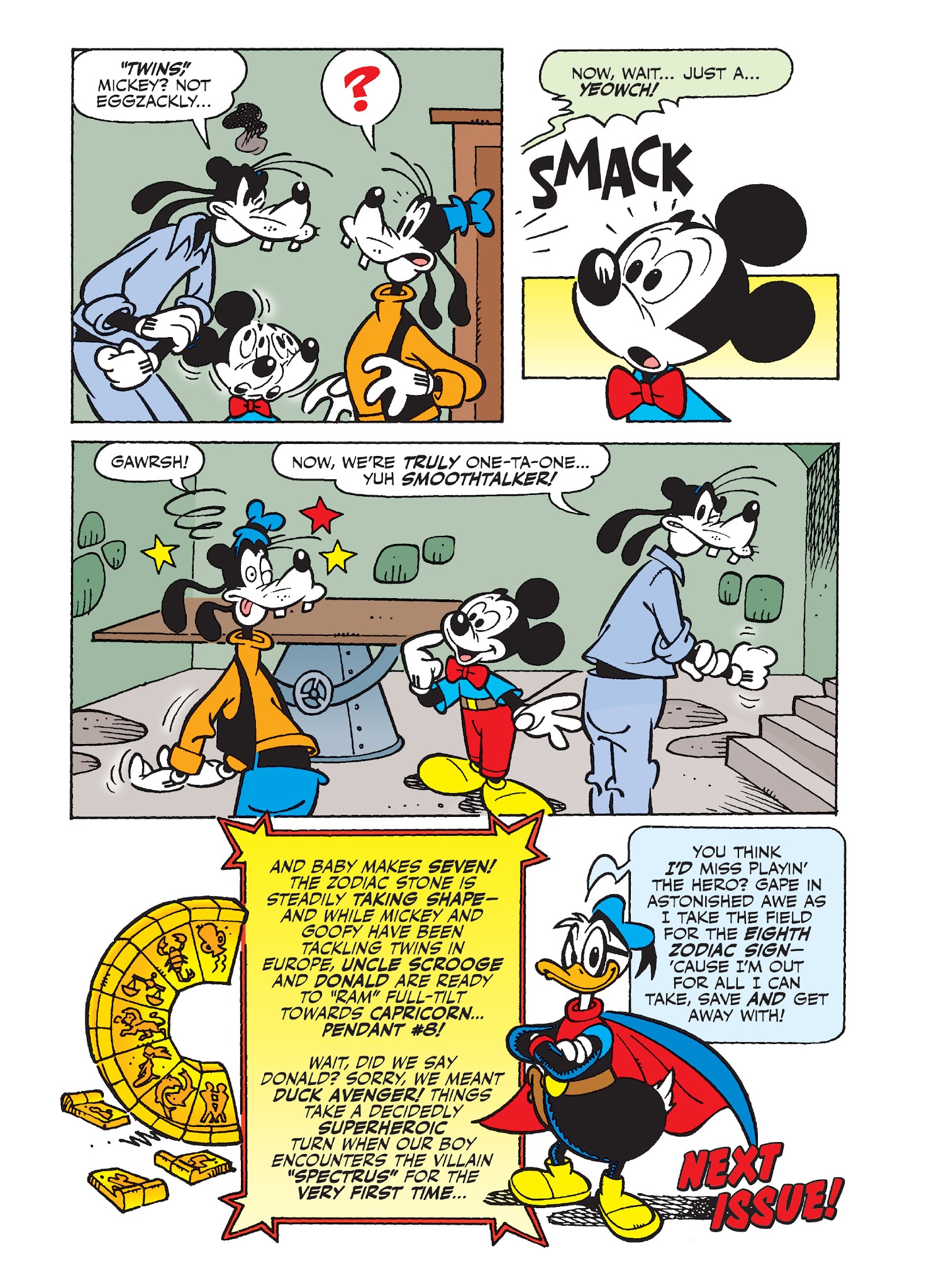 Read online Mickey and Donald: The Search For the Zodiac Stone comic -  Issue # TPB - 211