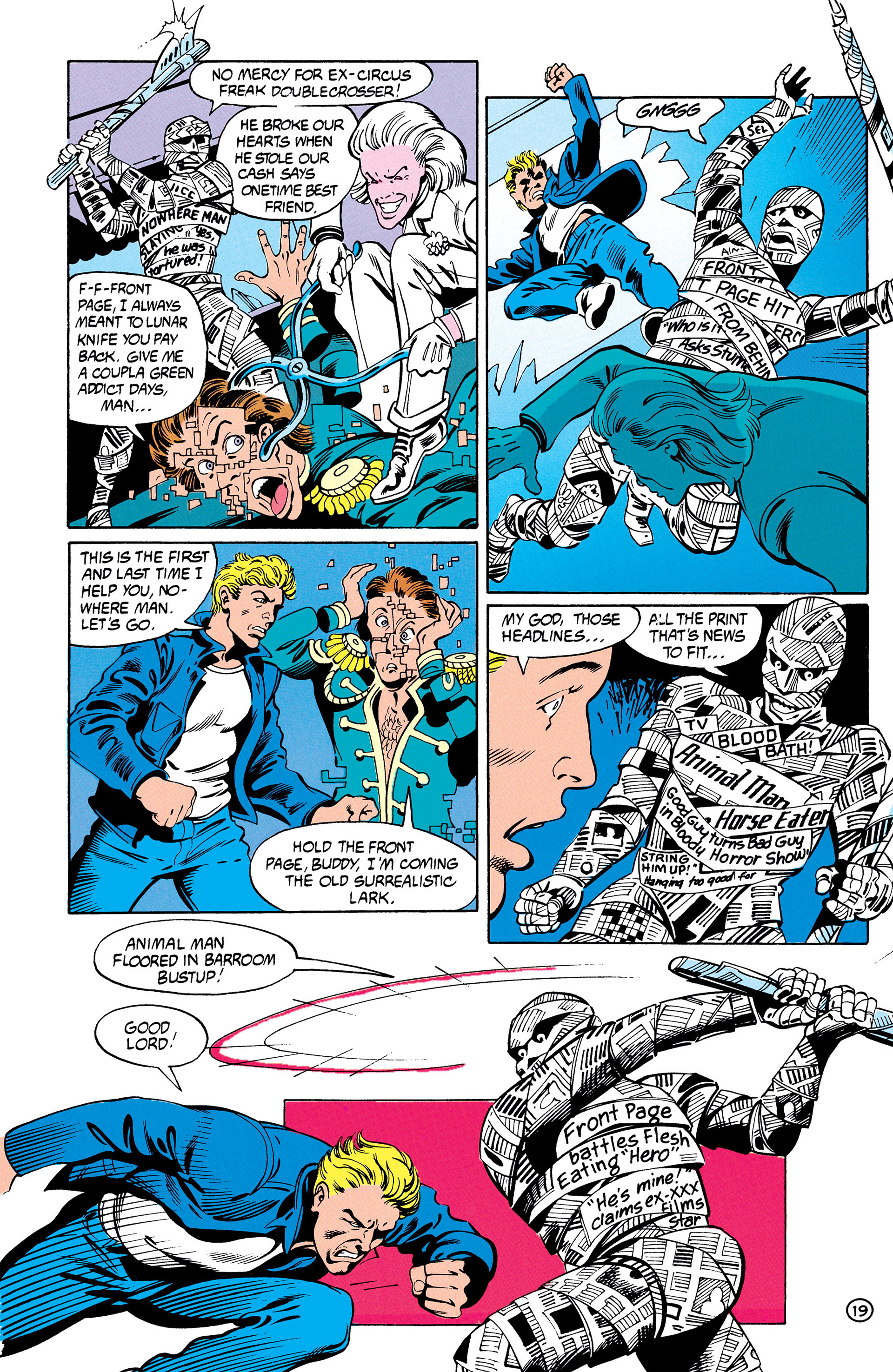 Read online Animal Man (1988) comic -  Issue #28 - 20
