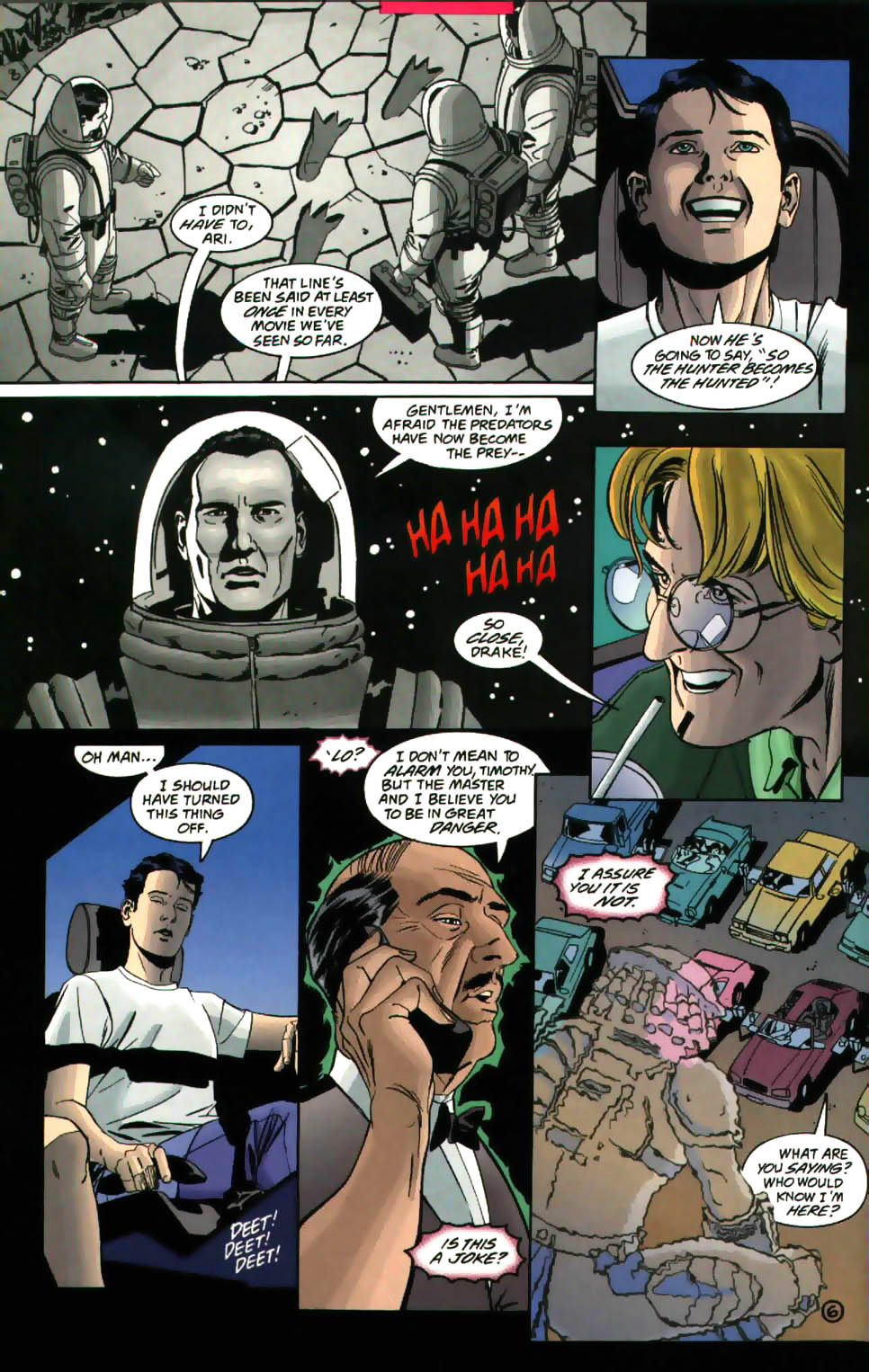 Read online Batman/Predator III comic -  Issue #4 - 7