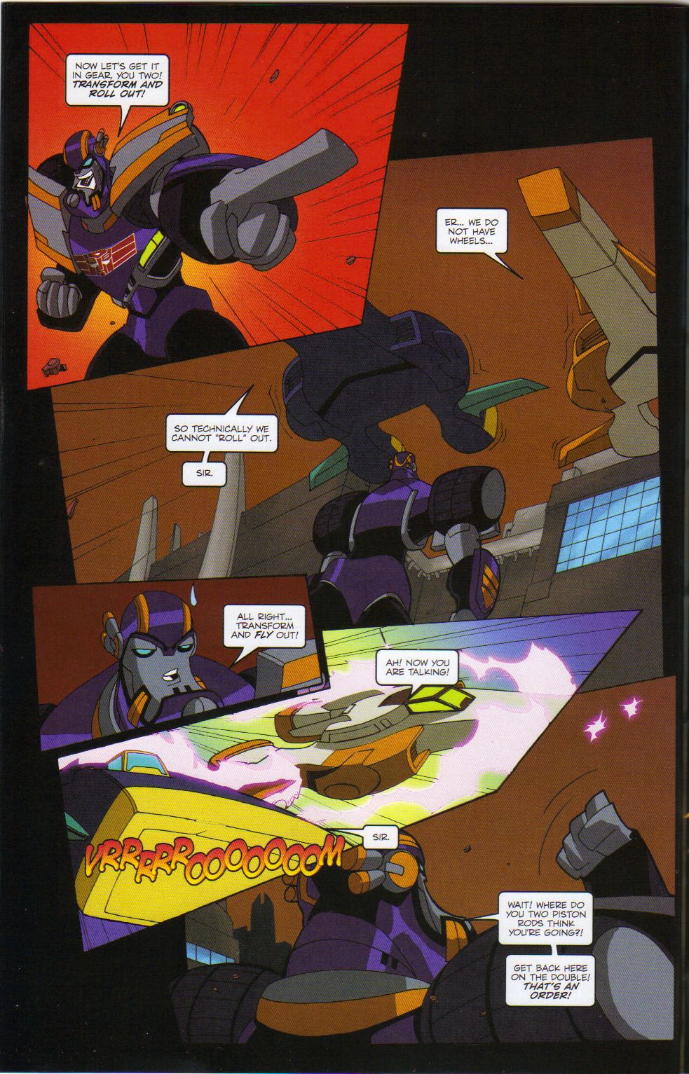 Read online Transformers Animated: The Arrival comic -  Issue #6 - 12