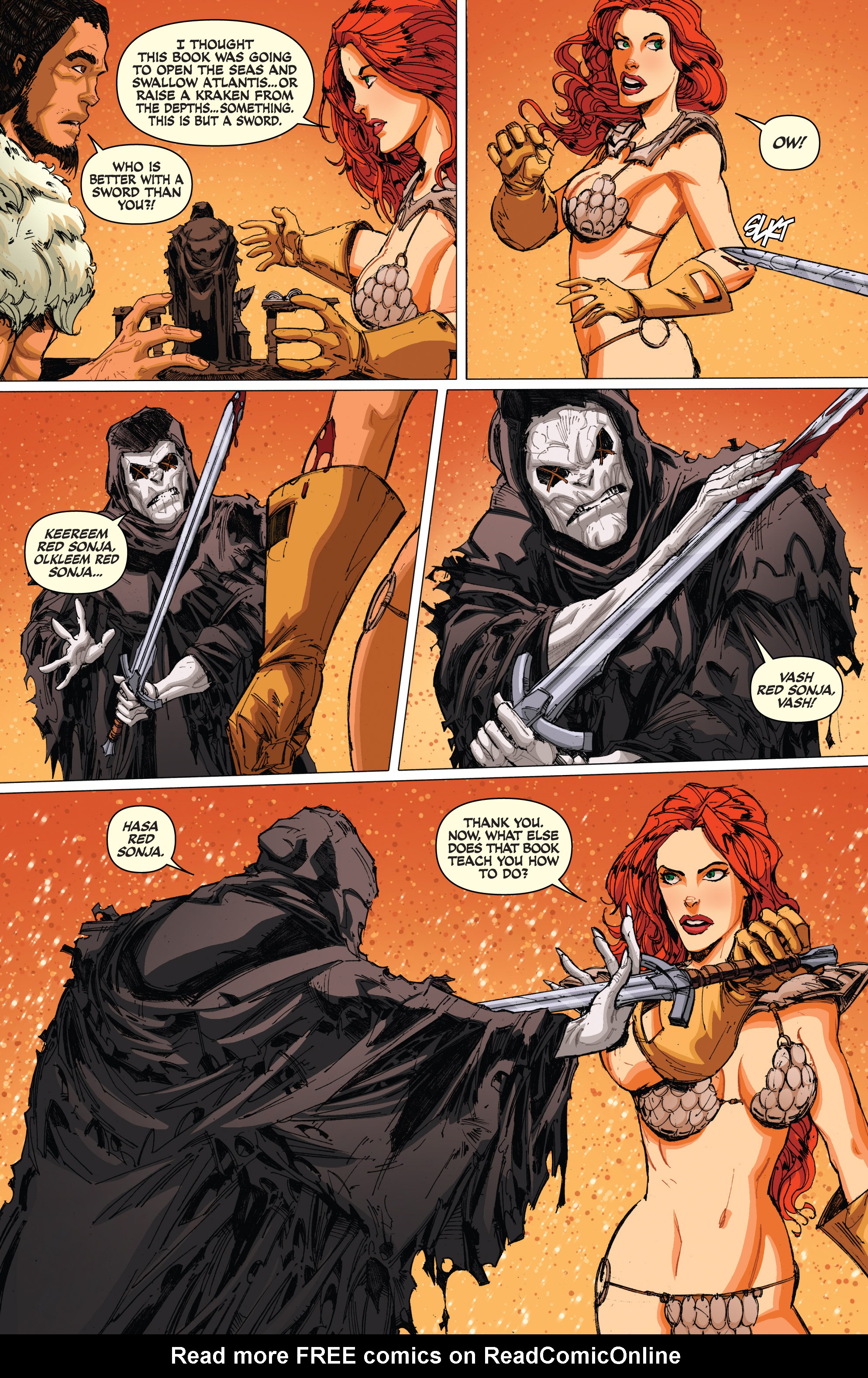Read online Red Sonja: Atlantis Rises comic -  Issue #4 - 4