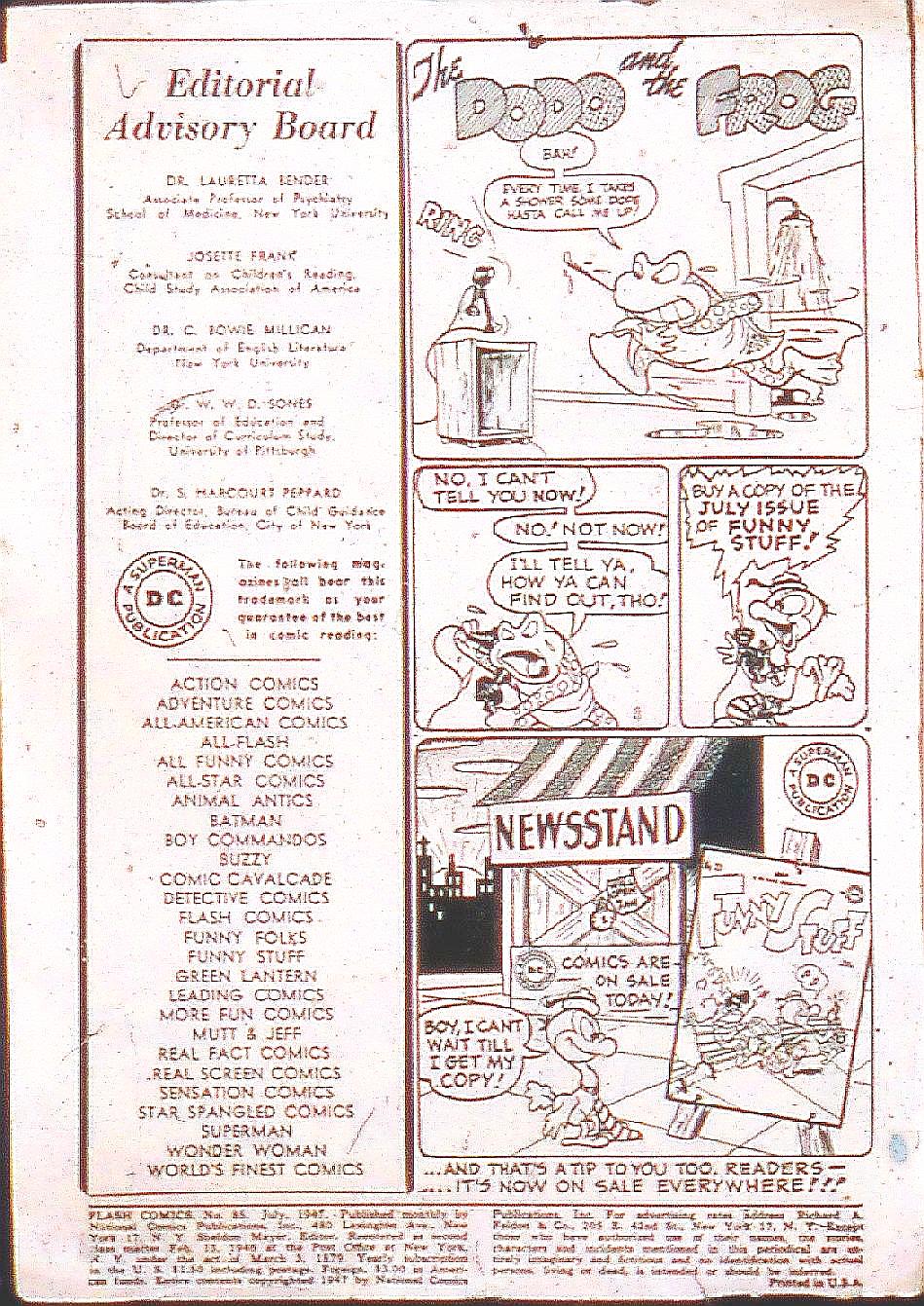 Read online Flash Comics comic -  Issue #85 - 3