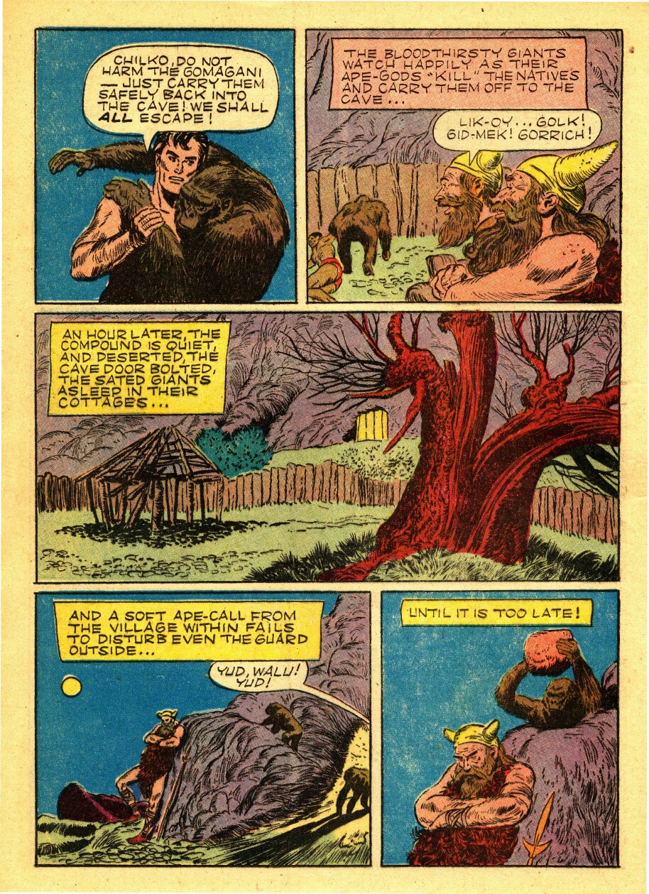 Read online Tarzan (1948) comic -  Issue #37 - 24