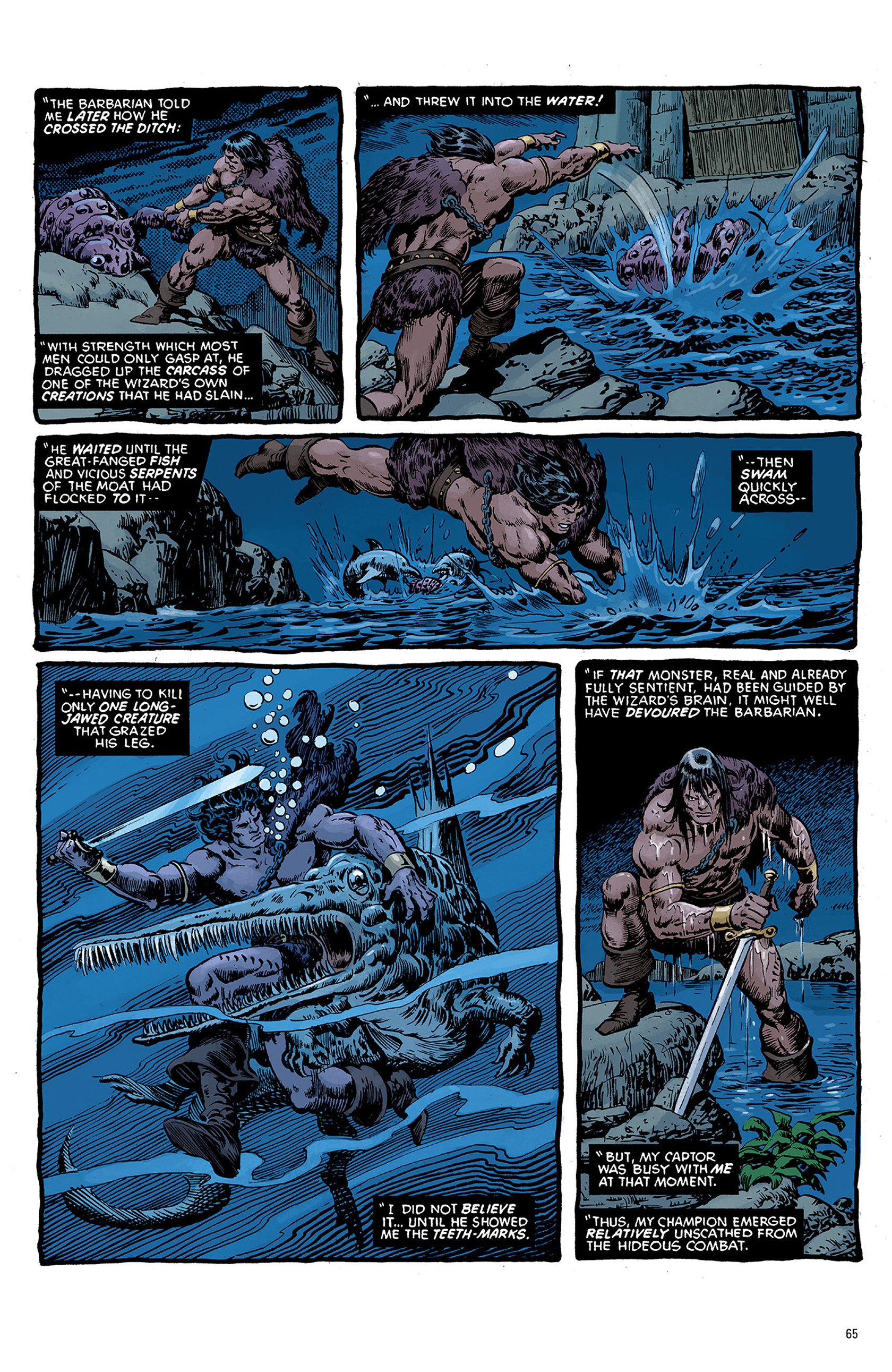 Read online Robert E. Howard's Savage Sword comic -  Issue #6 - 61