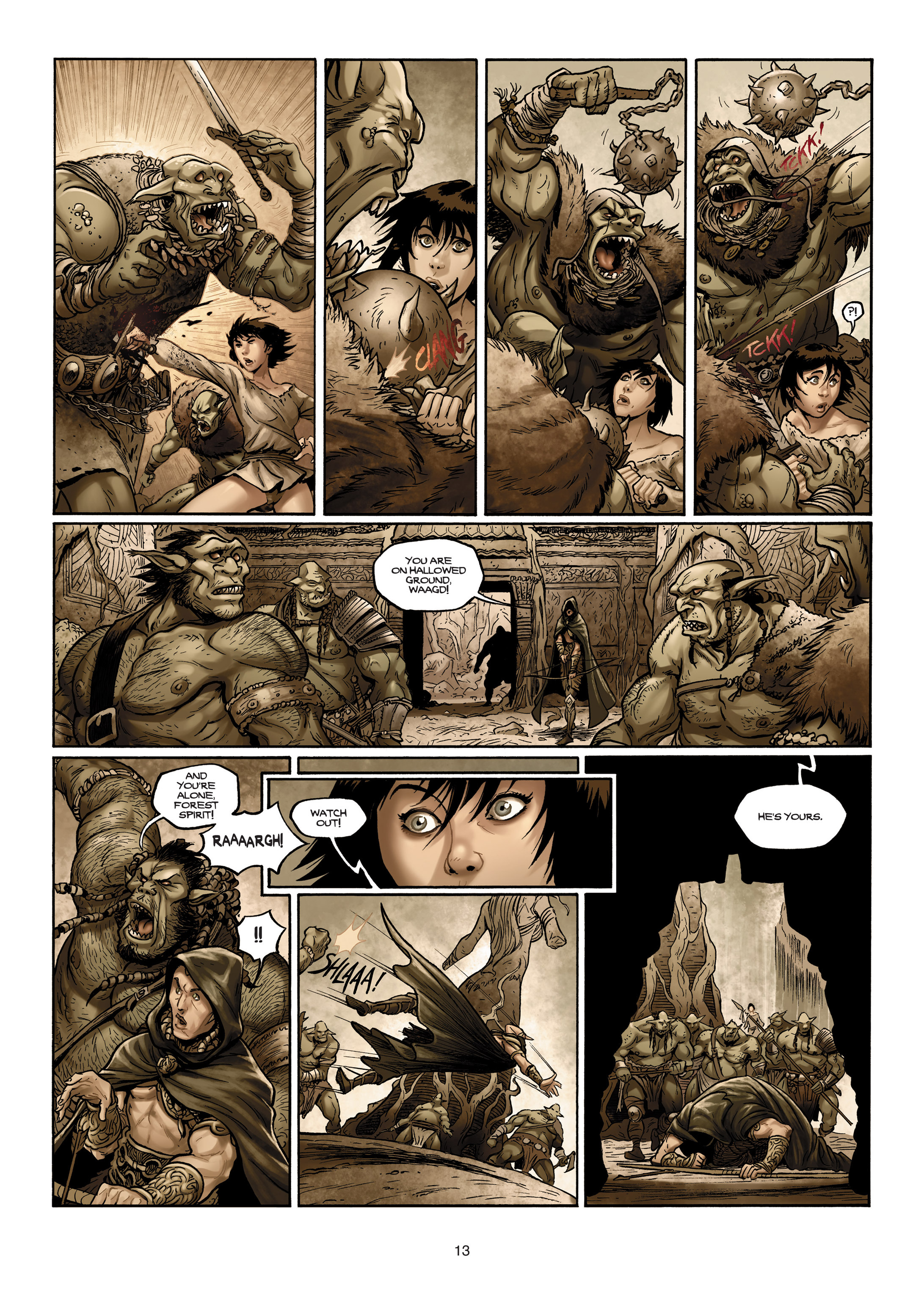 Read online Elves comic -  Issue #2 - 13