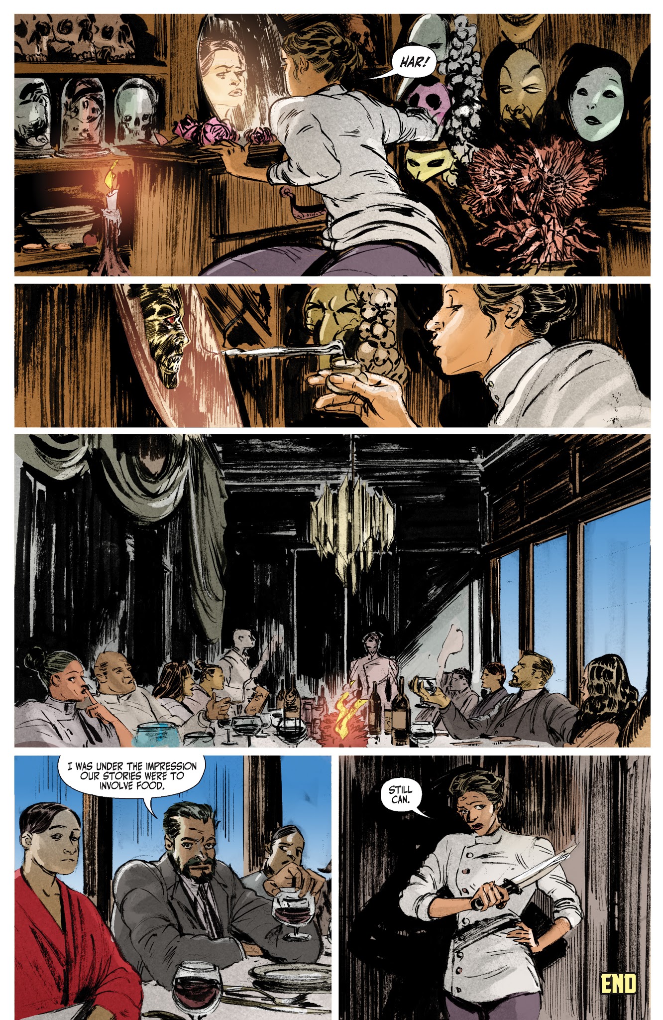 Read online Hungry Ghosts comic -  Issue #1 - 28