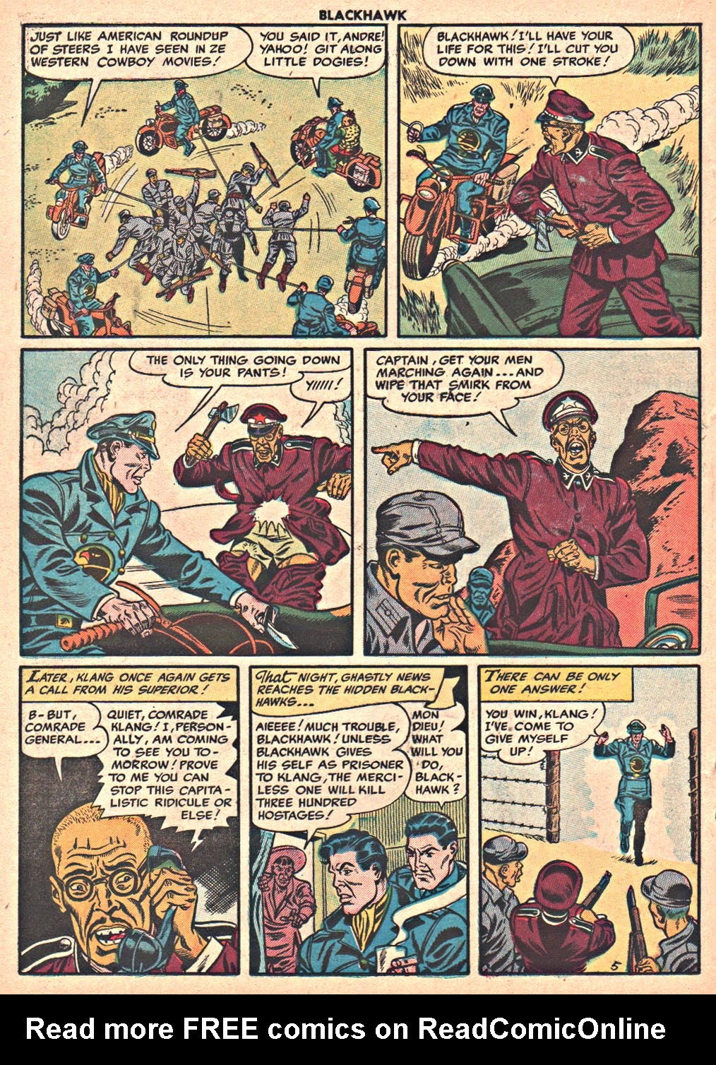 Read online Blackhawk (1957) comic -  Issue #82 - 22