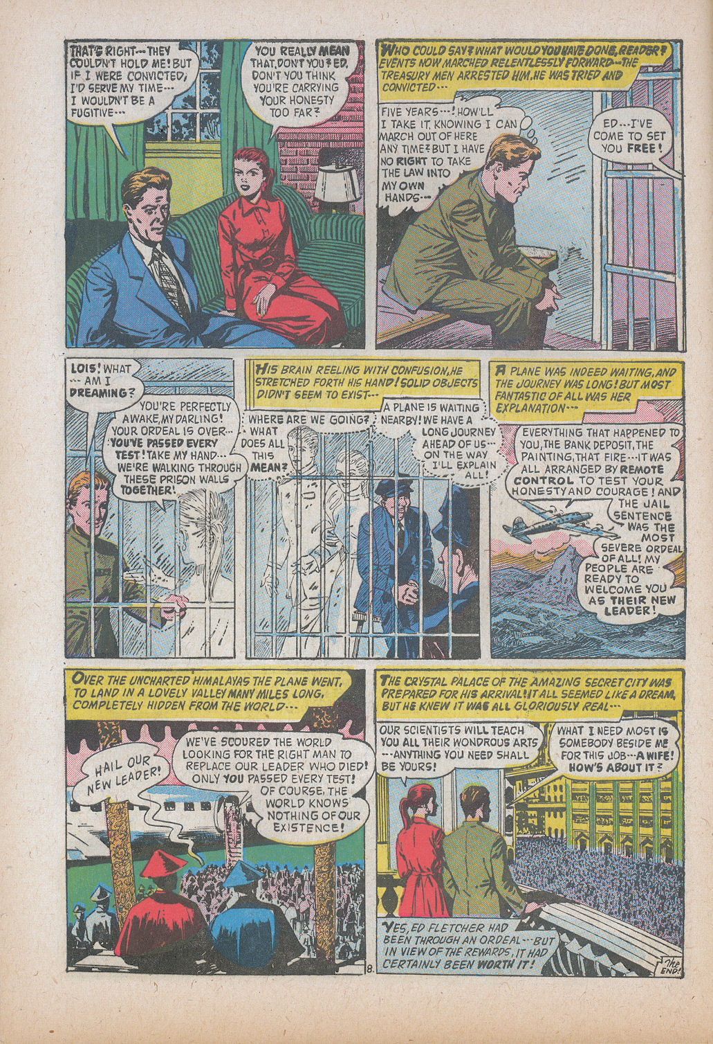 Read online Adventures Into The Unknown comic -  Issue #91 - 33