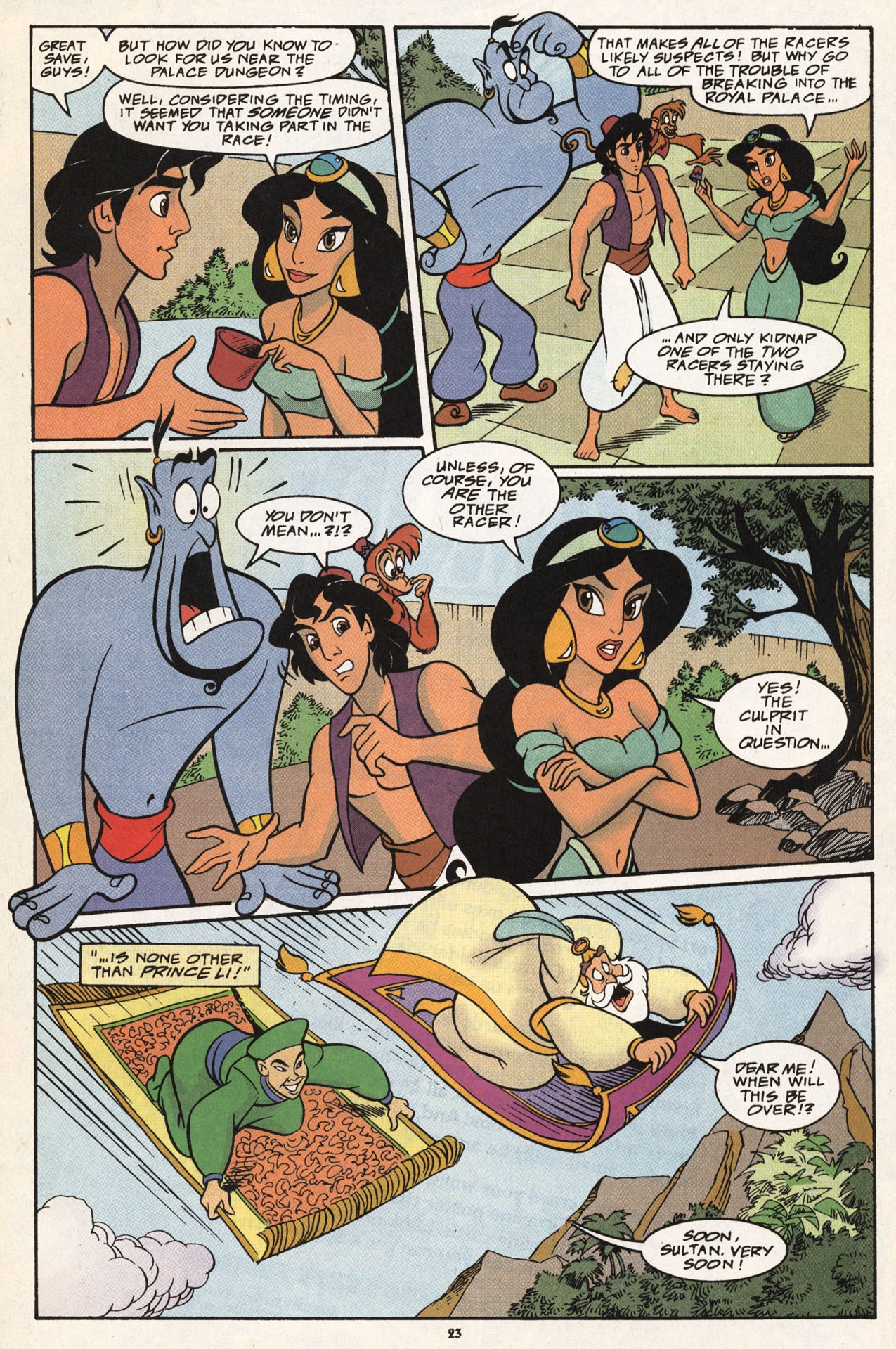 Read online Disney's Aladdin comic -  Issue #11 - 24