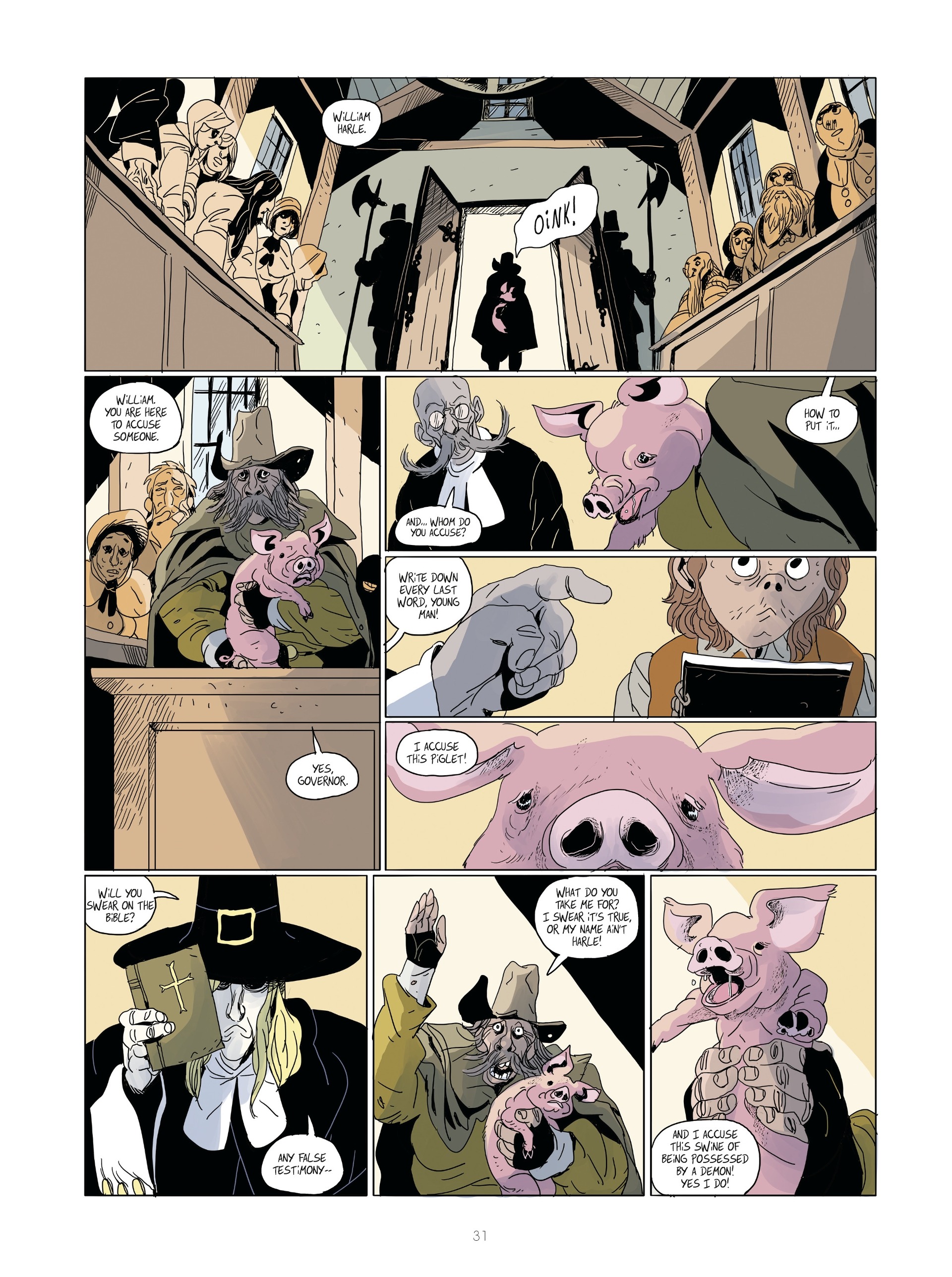 Read online The Daughters of Salem comic -  Issue # TPB 2 - 33