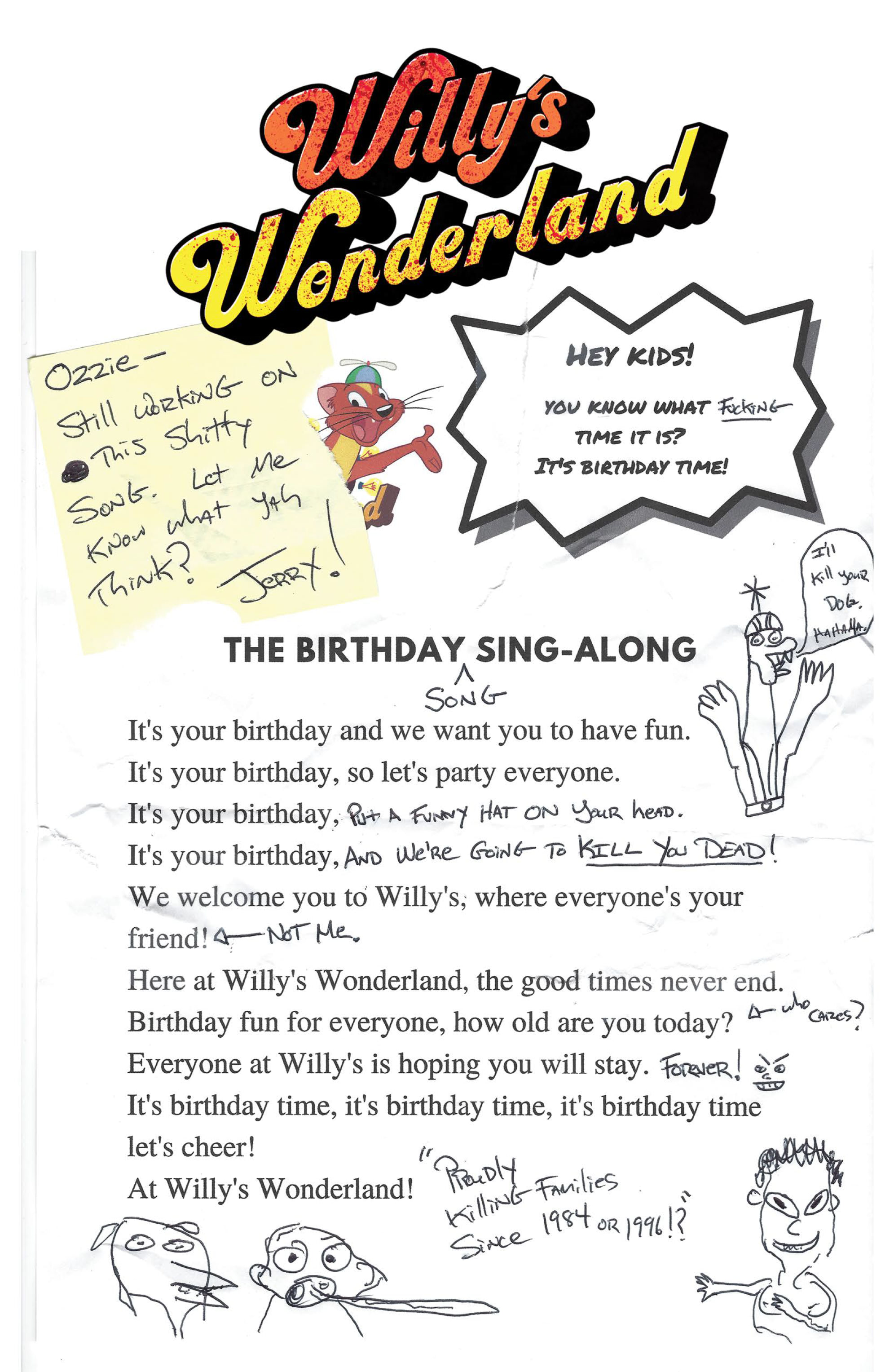 Read online Willy's Wonderland comic -  Issue #3 - 24