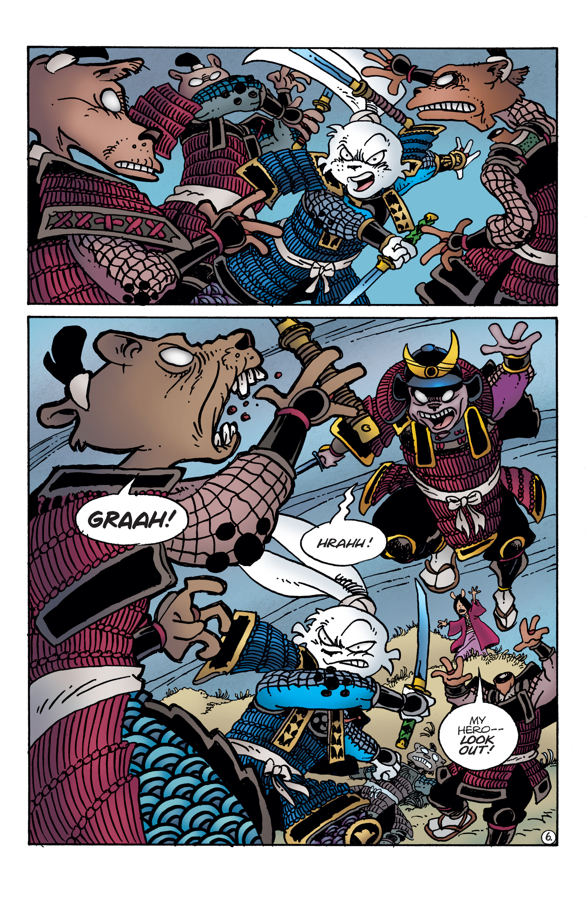 Read online Usagi Yojimbo (2019) comic -  Issue #4 - 8