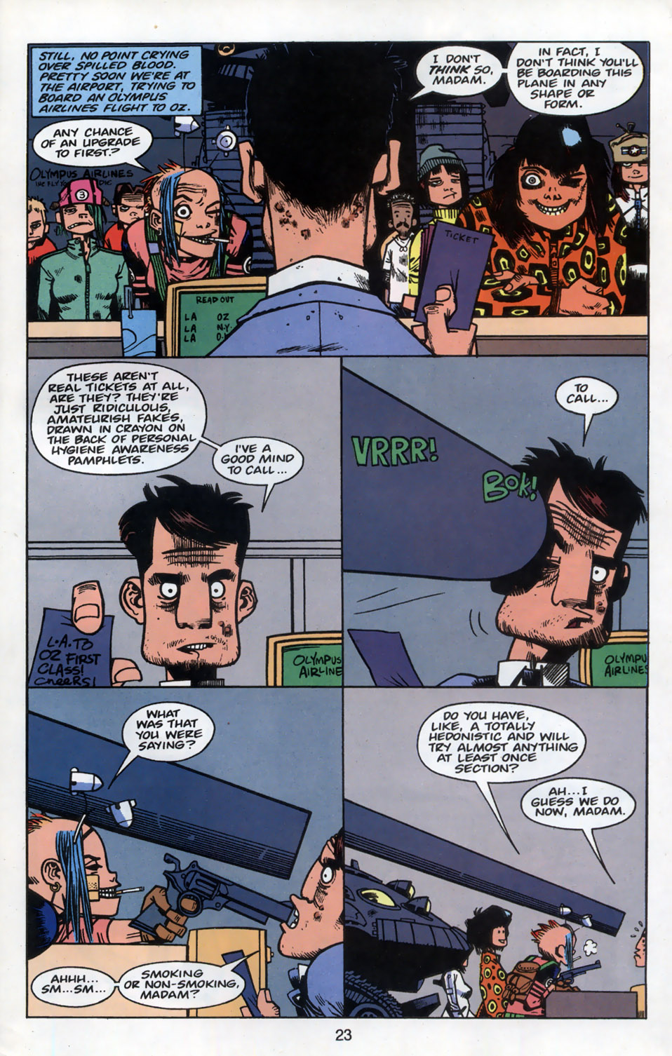 Read online Tank Girl: The Odyssey comic -  Issue #2 - 25