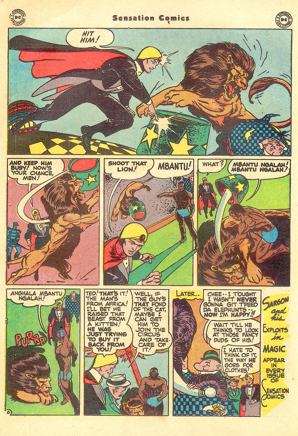 Read online Sensation (Mystery) Comics comic -  Issue #57 - 30