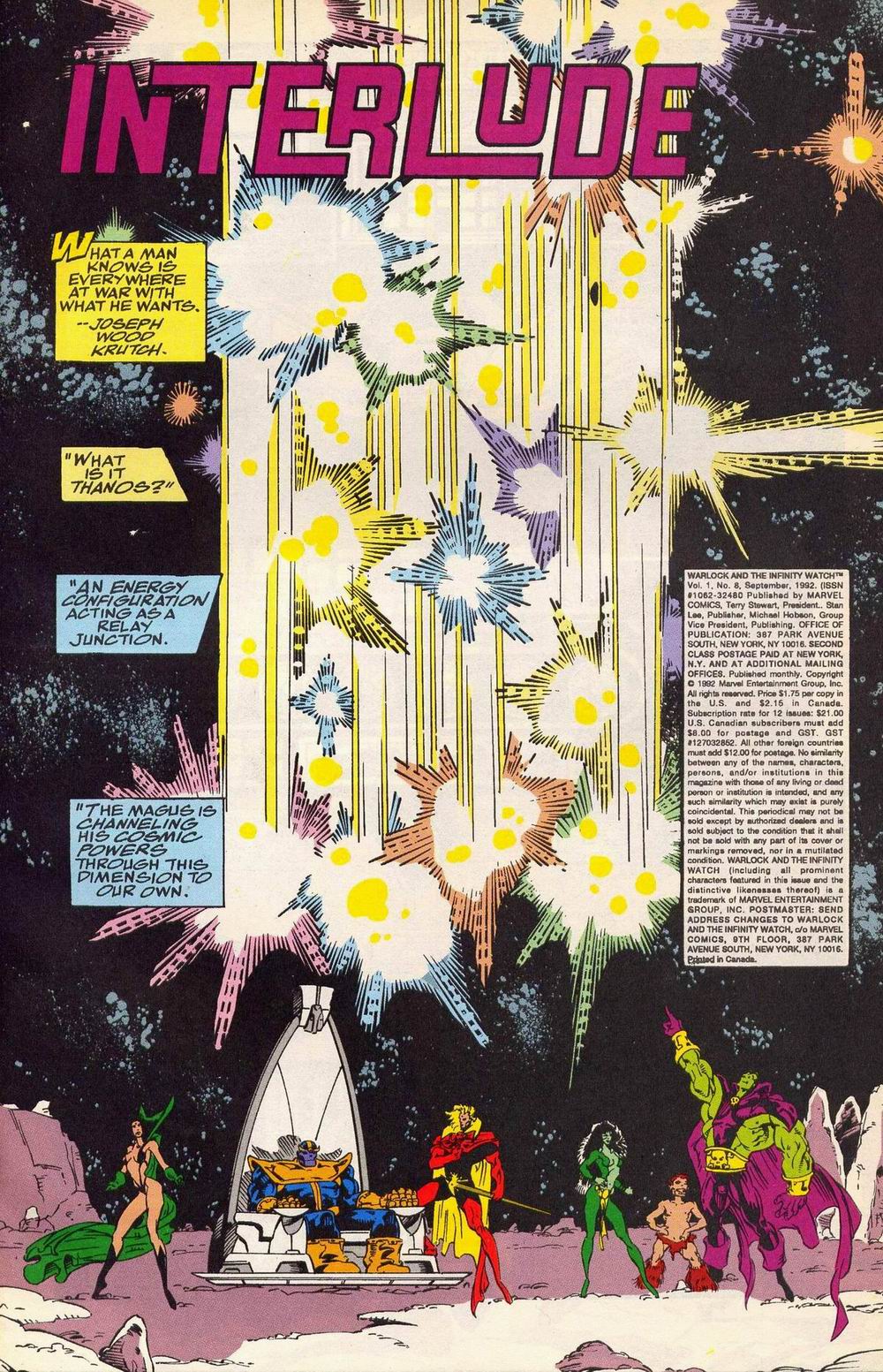 Read online Warlock and the Infinity Watch comic -  Issue #8 - 2