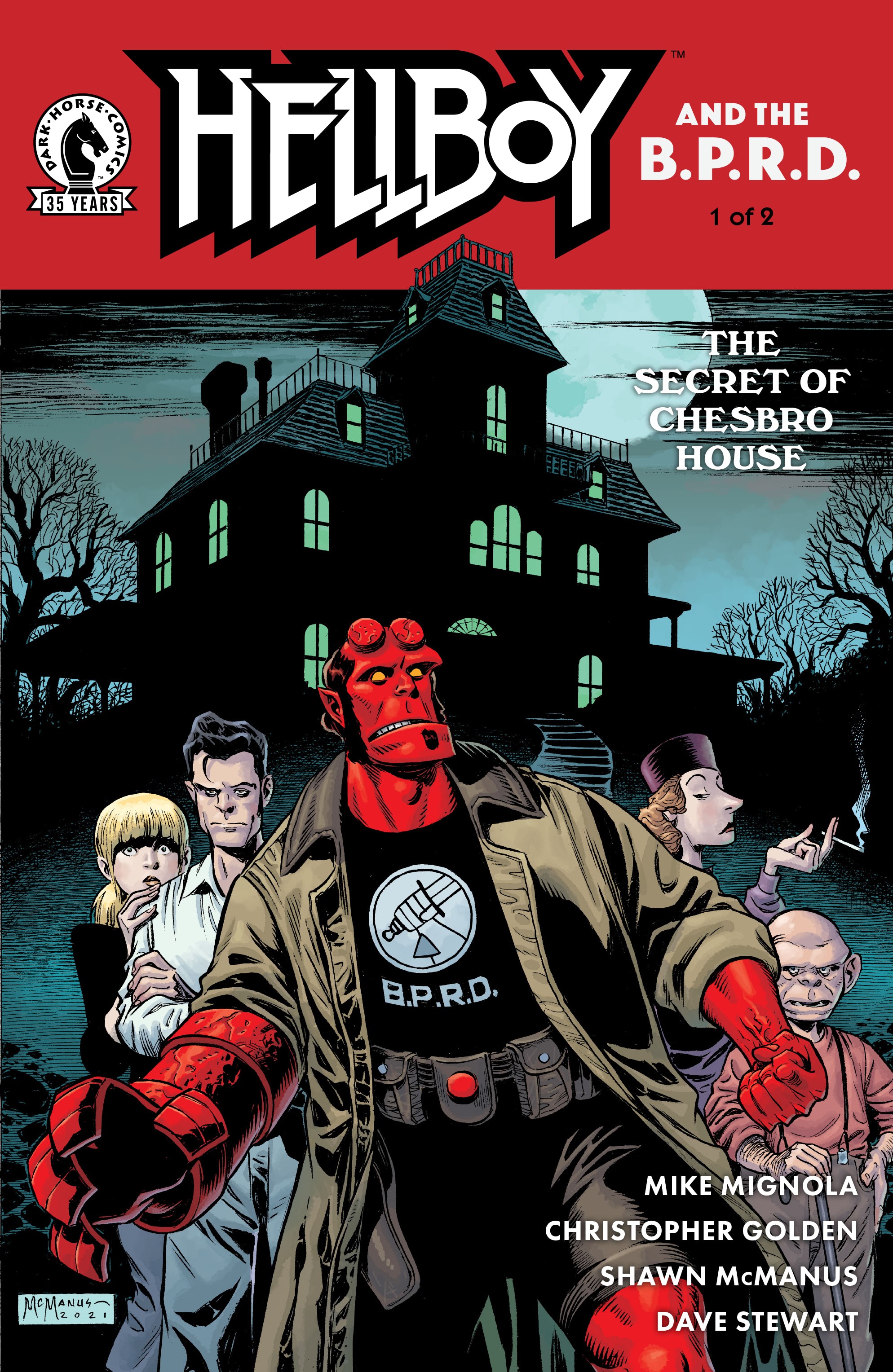 Read online Hellboy and the B.P.R.D.: The Secret of Chesbro House comic -  Issue #1 - 1
