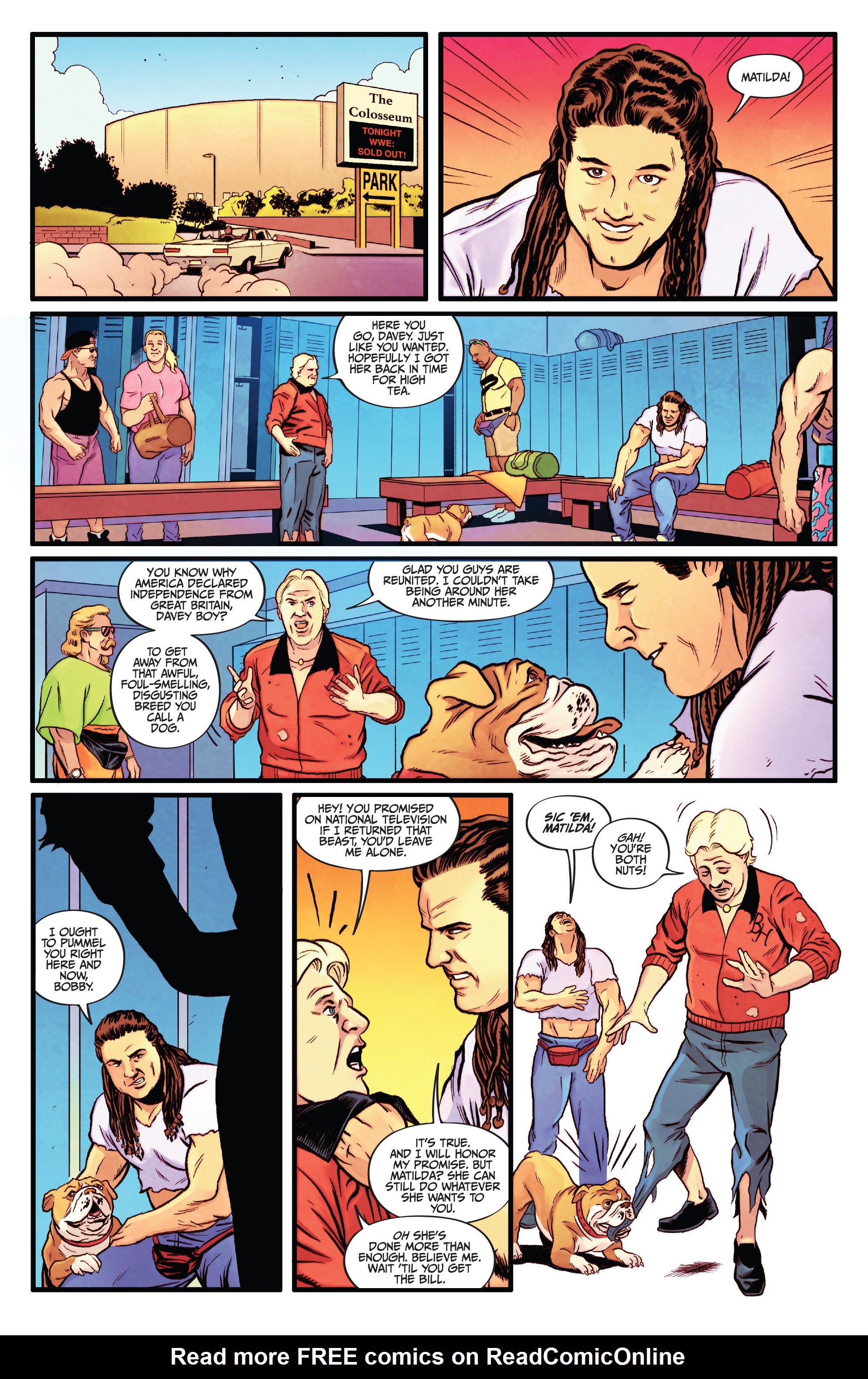 Read online WWE: Forever comic -  Issue # Full - 40