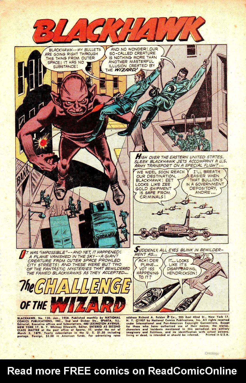 Read online Blackhawk (1957) comic -  Issue #120 - 3