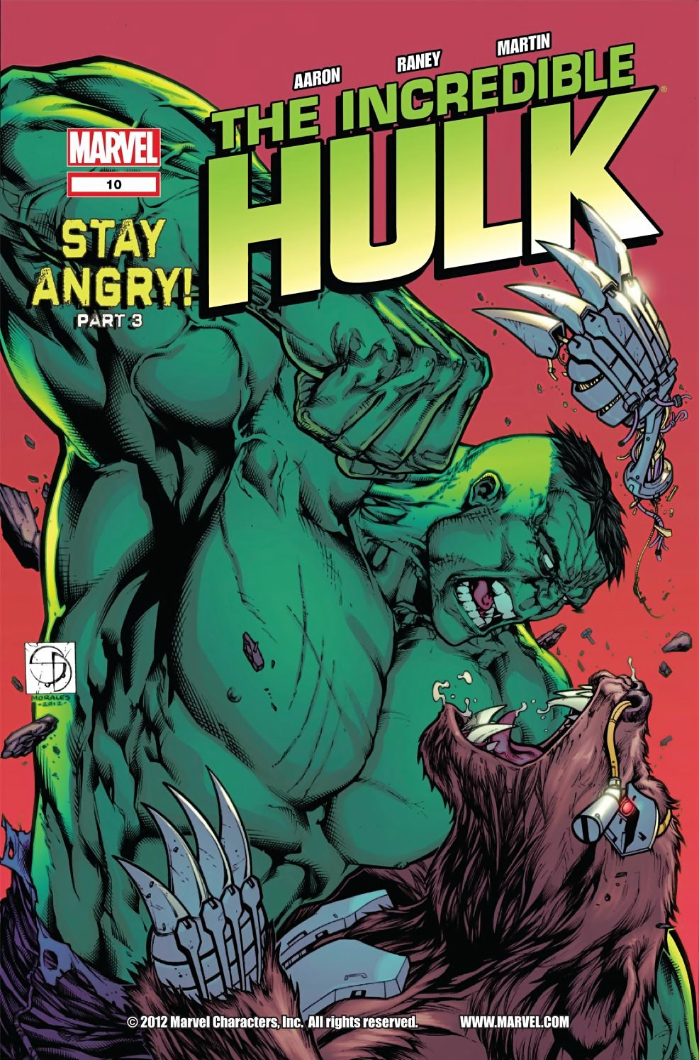 Read online Incredible Hulk comic -  Issue #10 - 1