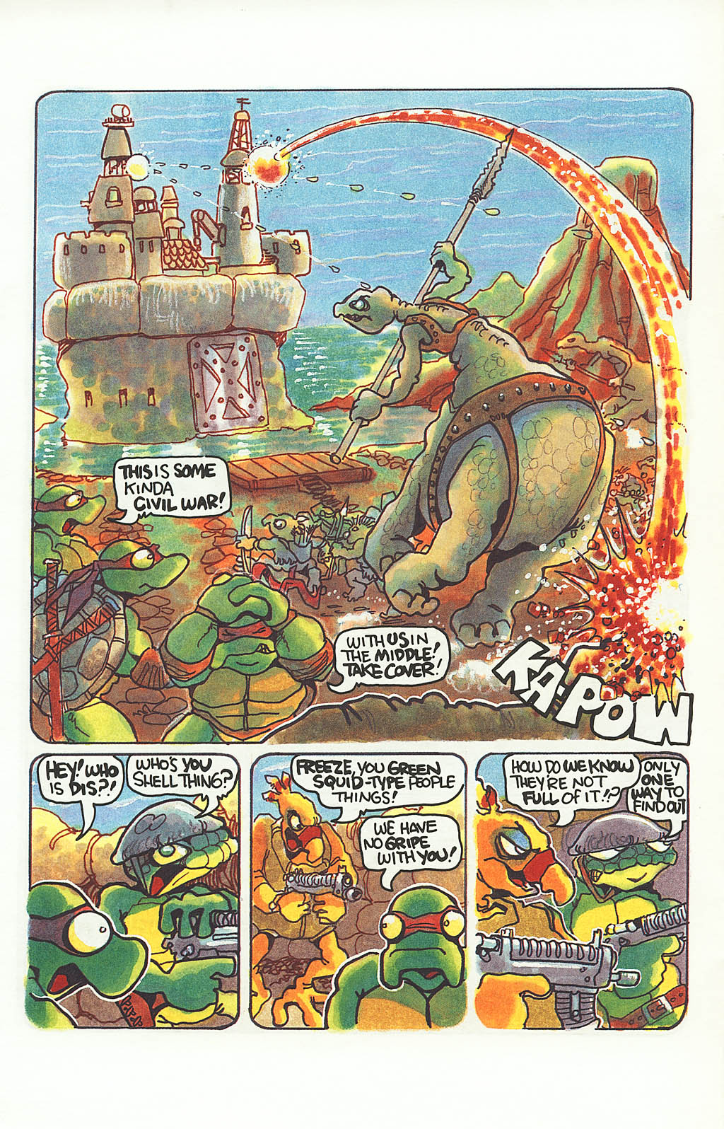 Read online Teenage Mutant Ninja Turtles: "Times" Pipeline comic -  Issue # Full - 18